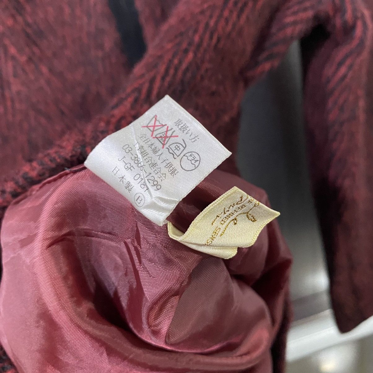 Designer × Other × Vintage 1990s alsale japan - wool jacket lgb style Size US L / EU 52-54 / 3 - 5 Thumbnail
