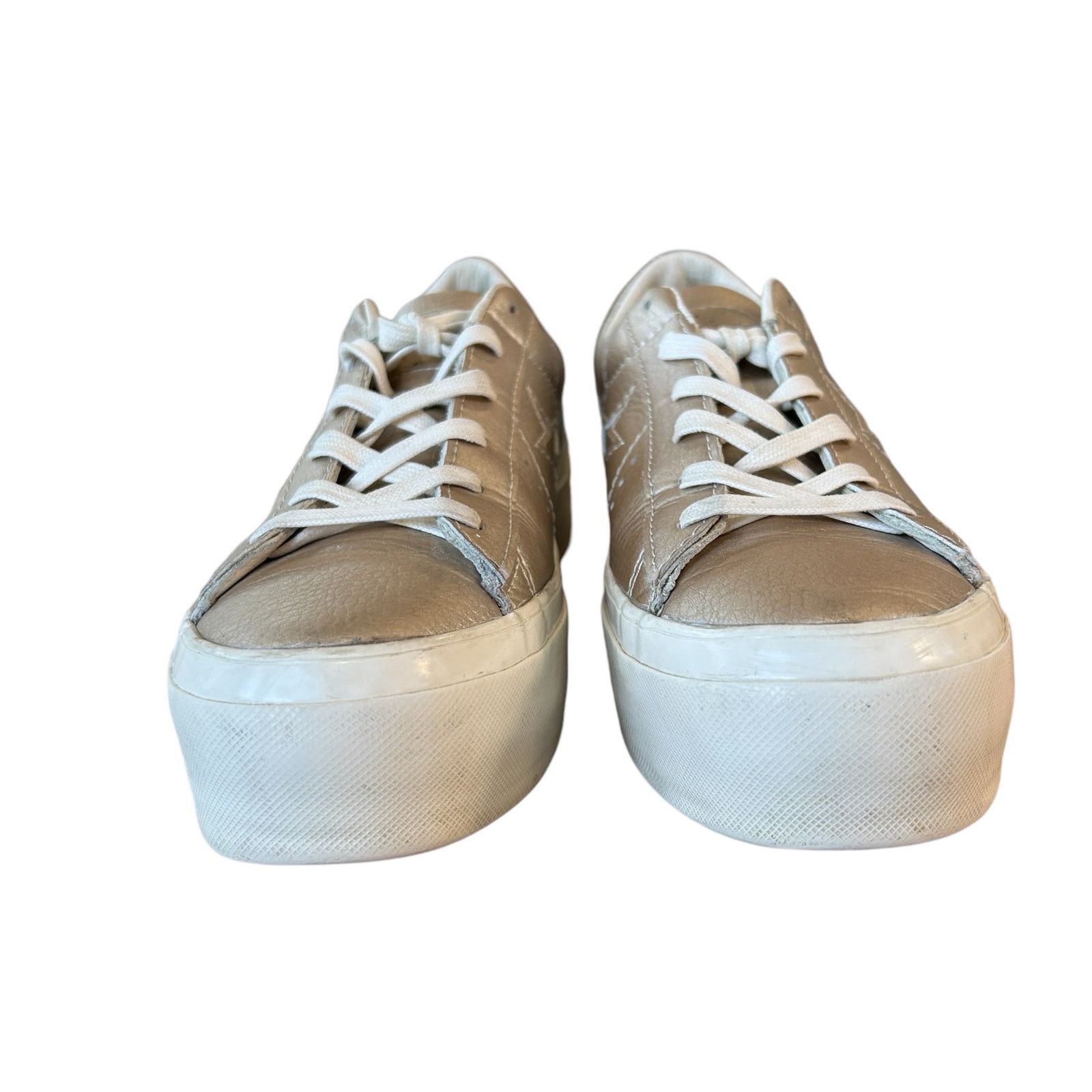 Converse Converse One Star Platform OX 6.5 Gold Leather Streetwear Size US 6.5 / IT 36.5 - 5 Thumbnail