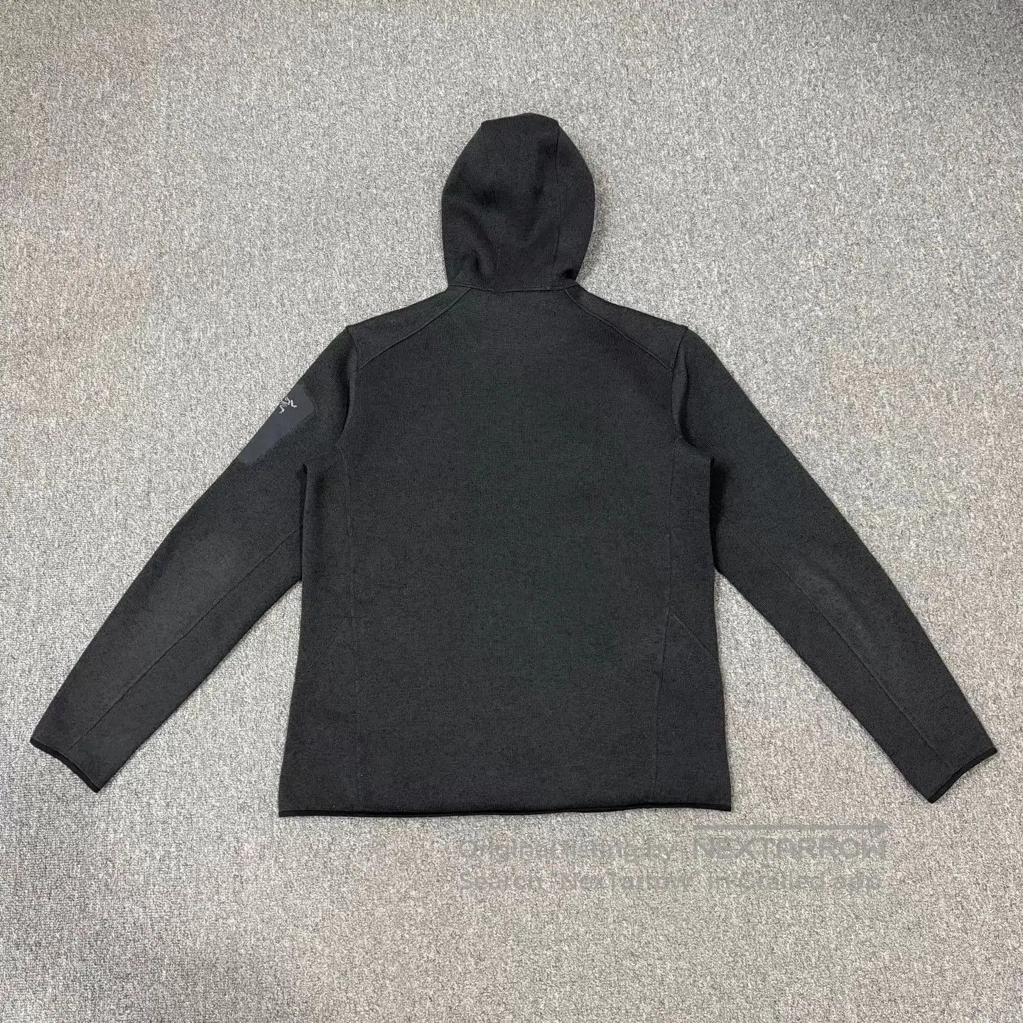 Arc'teryx Black Zip-Up Hoodie with Zip Pockets. Size US L / EU 52-54 / 3 - 2 Thumbnail