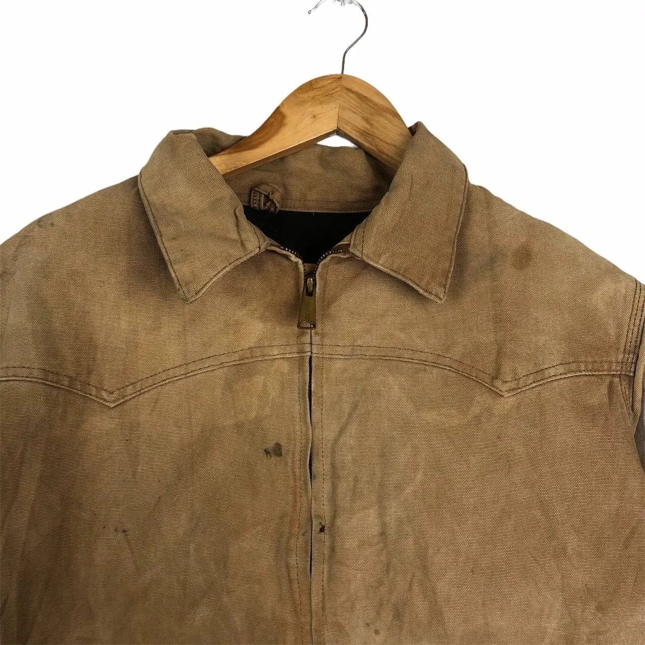 Carhartt Vtg CARHARTT WIP Distressed Workwear Detroit Chore Parka Size US M / EU 48-50 / 2 - 3 Thumbnail