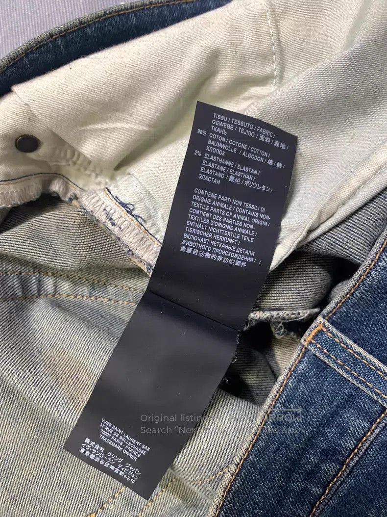Saint Laurent Paris Saint Laurent Paris jeans i Size US 32 / EU 48 - 7 Thumbnail