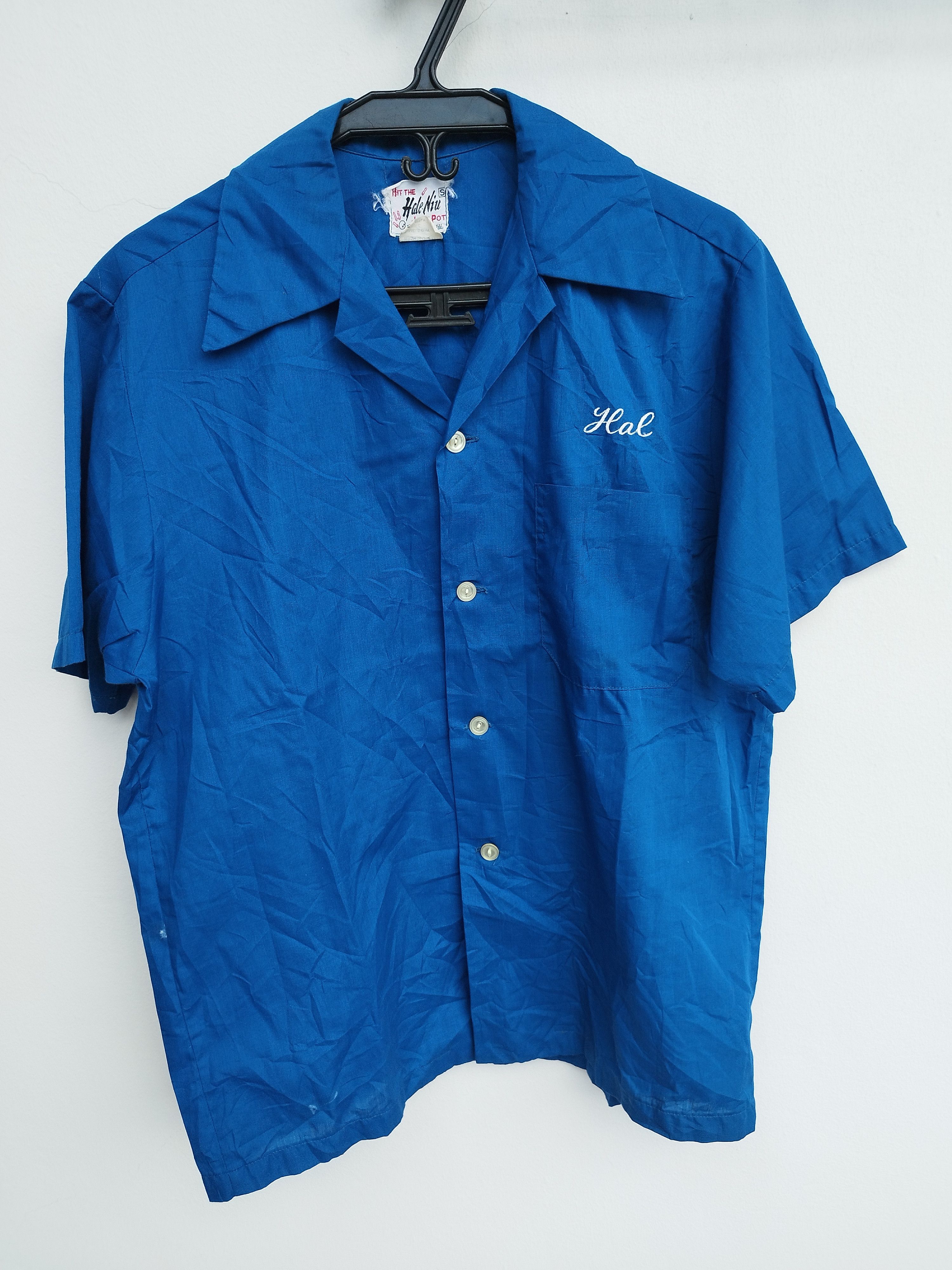 Vintage VINTAGE 50's BOWLING SHIRT HIT THE HALE-NIU MADE IN HAWAII Size US S / EU 44-46 / 1 - 1 Thumbnail