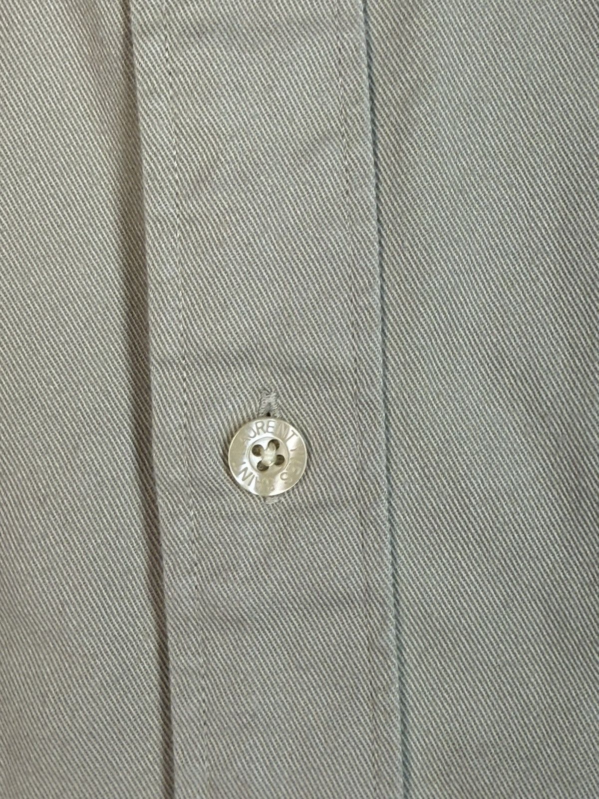 Yves Saint Laurent Beige YSL Shirt Short Sleeve Button Up Collar Vintage Y2K Size US M / EU 48-50 / 2 - 5 Thumbnail