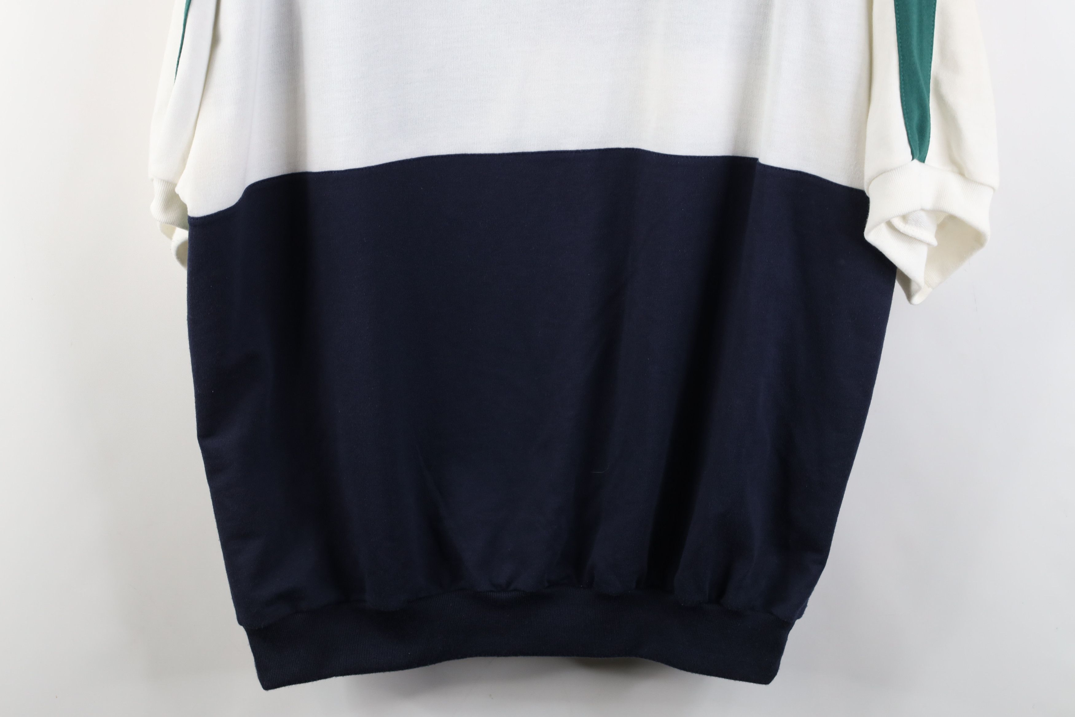 Vintage Vintage 90s Streetwear Block Collared Pullover Polo Shirt Size US XL / EU 56 / 4 - 12 Thumbnail