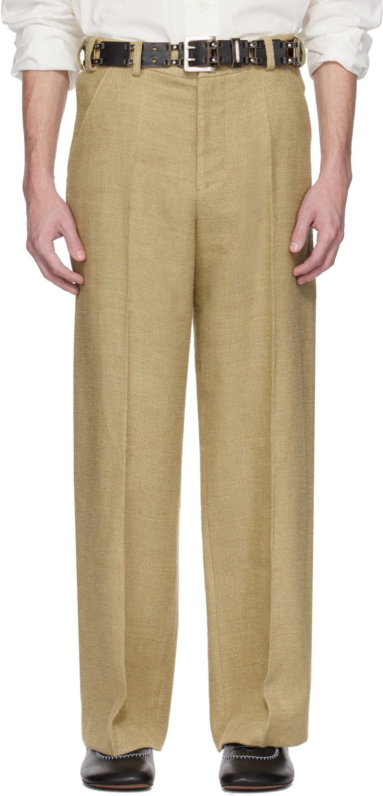 Our Legacy Beige Sailor Trousers