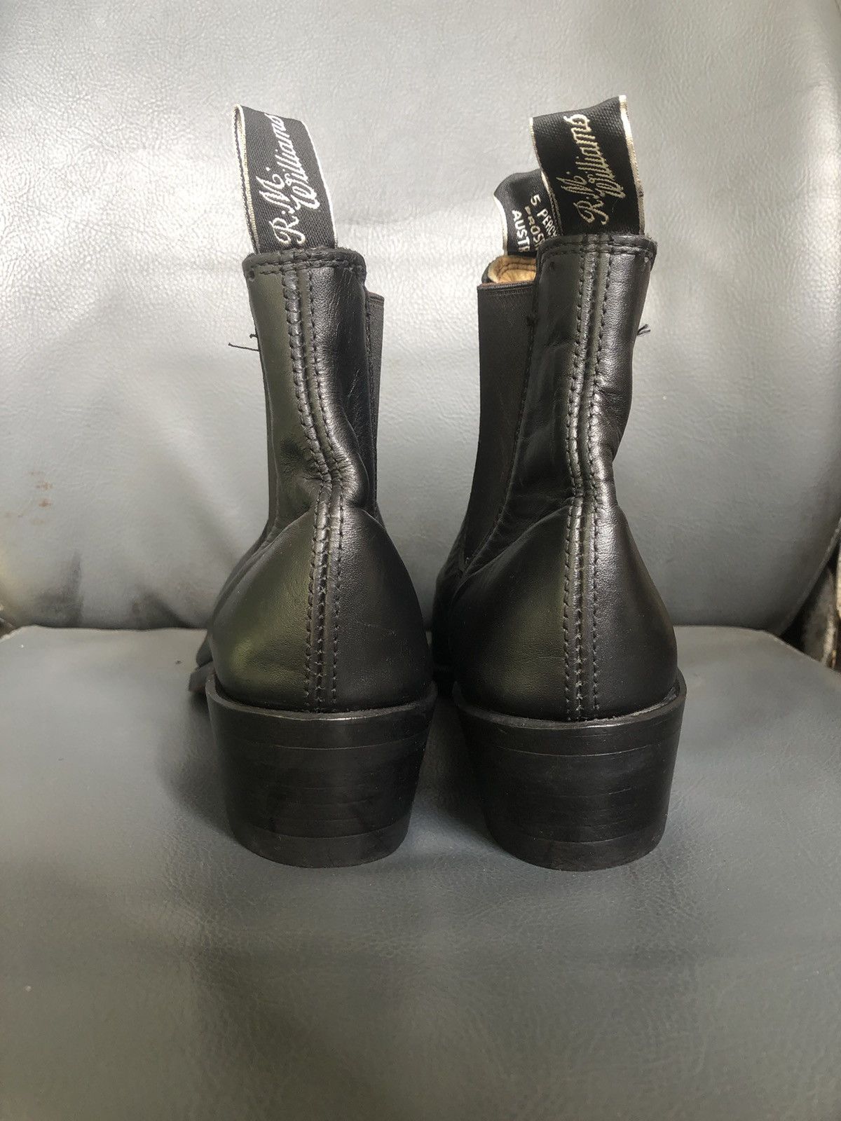 R.M. Williams R.M William’s Black Leather Chelsea Boot Women’s Size 4 G Size US 6.5 / IT 36.5 - 7 Thumbnail