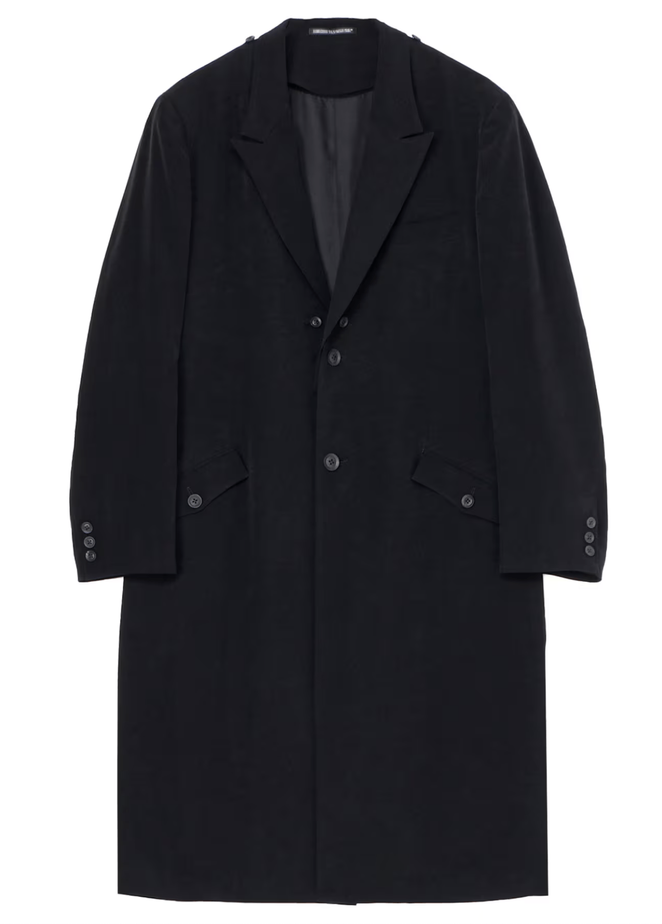 Yohji Yamamoto Yohji Yamamoto Pour Homme 24AW - Lapel Detachable Jacket Size US M / EU 48-50 / 2 - 11 Thumbnail