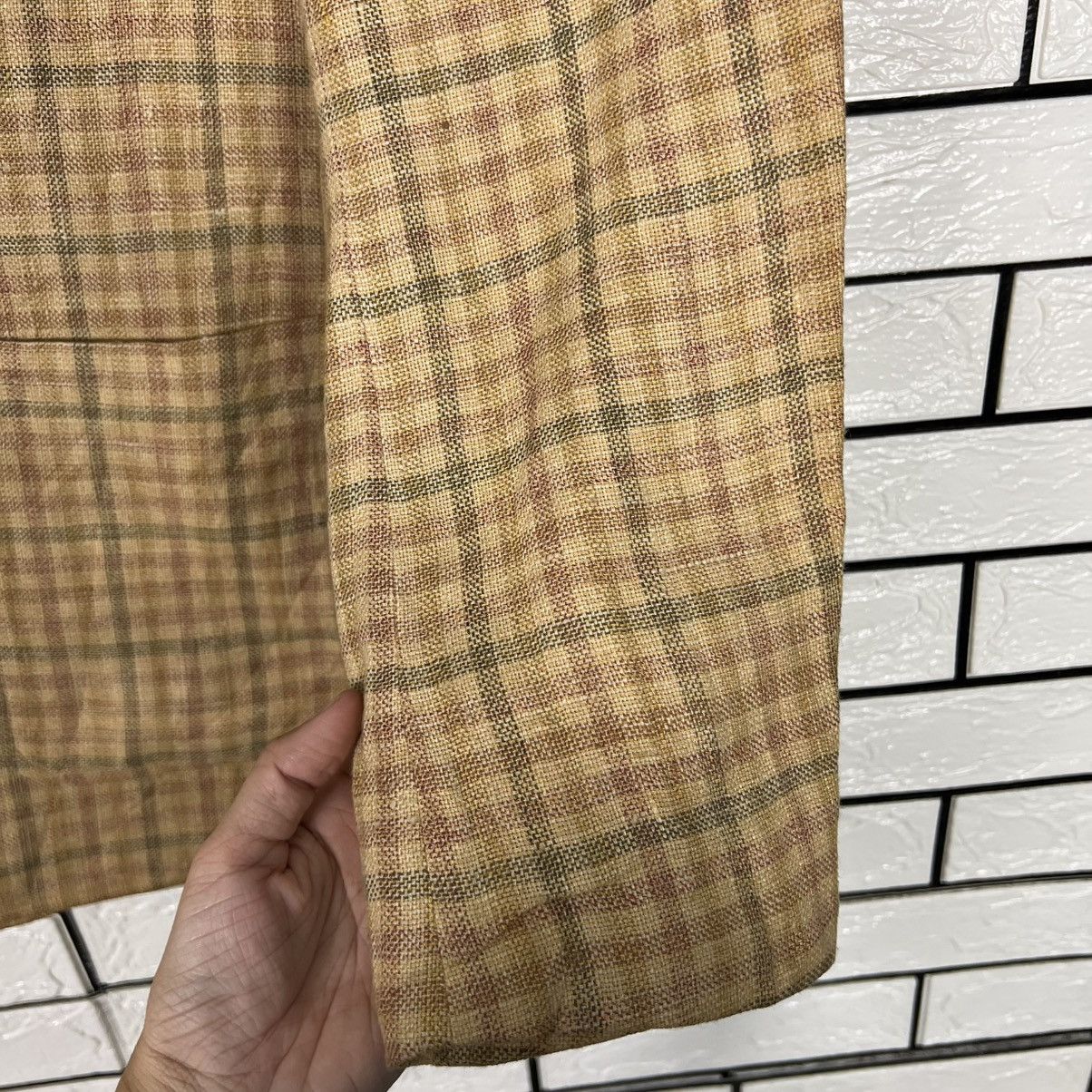 Kenzo Vintage 90's KENZO Checked Suit Jacket Blazer #4126-C187 Size US M / EU 48-50 / 2 - 7 Thumbnail