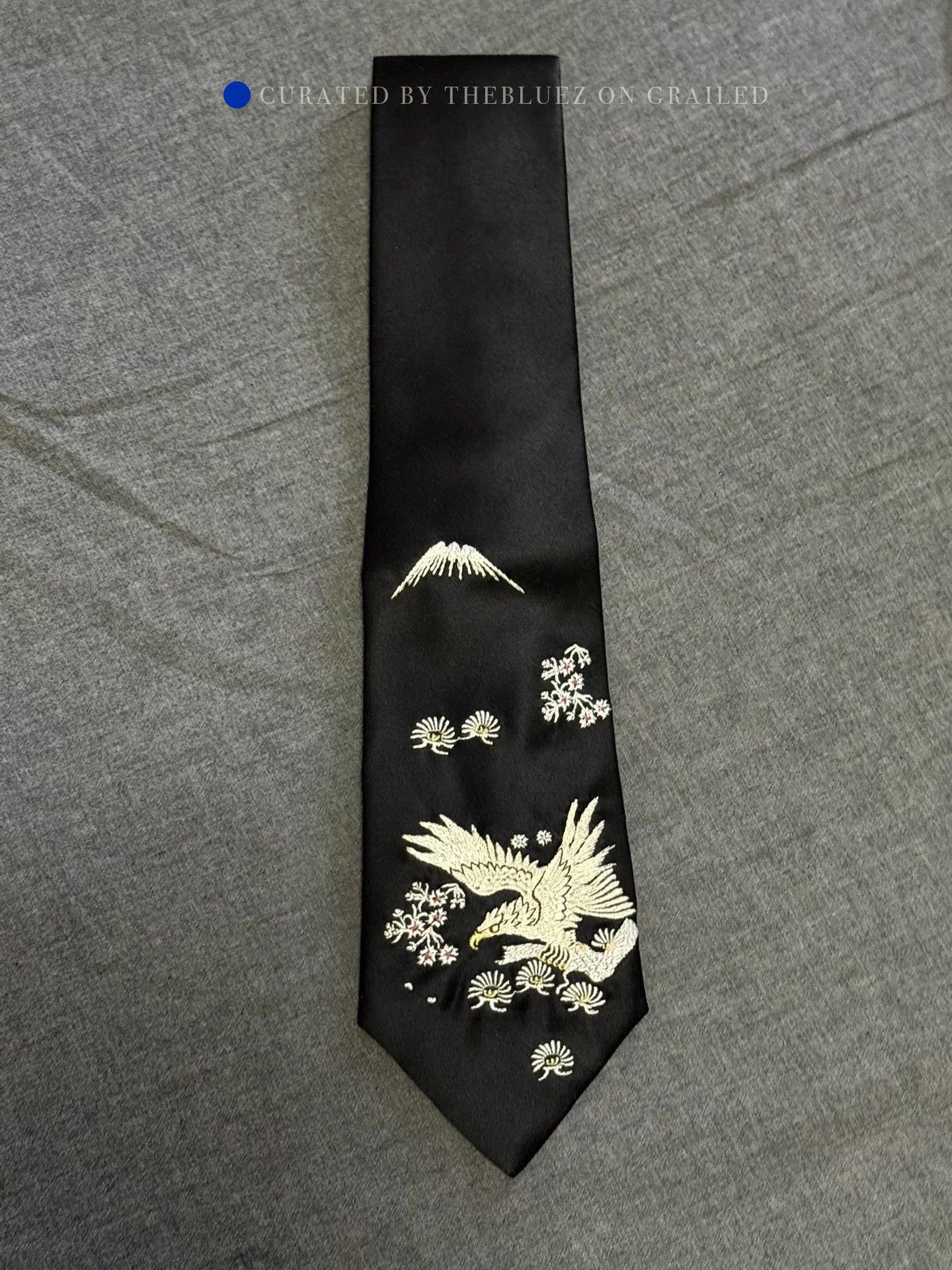 Yohji Yamamoto 04AW Fujisawa Eagle Tie - Rare Edition Size ONE SIZE - 1 Thumbnail