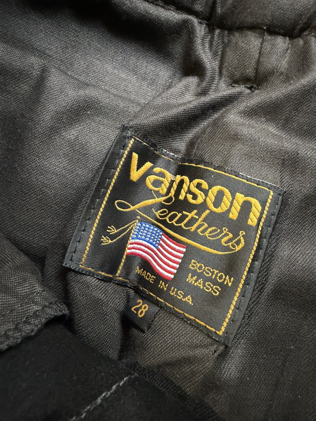 Vanson Leathers Vanson Leathers genuine leather pants 28 Size US 28 / EU 44 - 9 Thumbnail