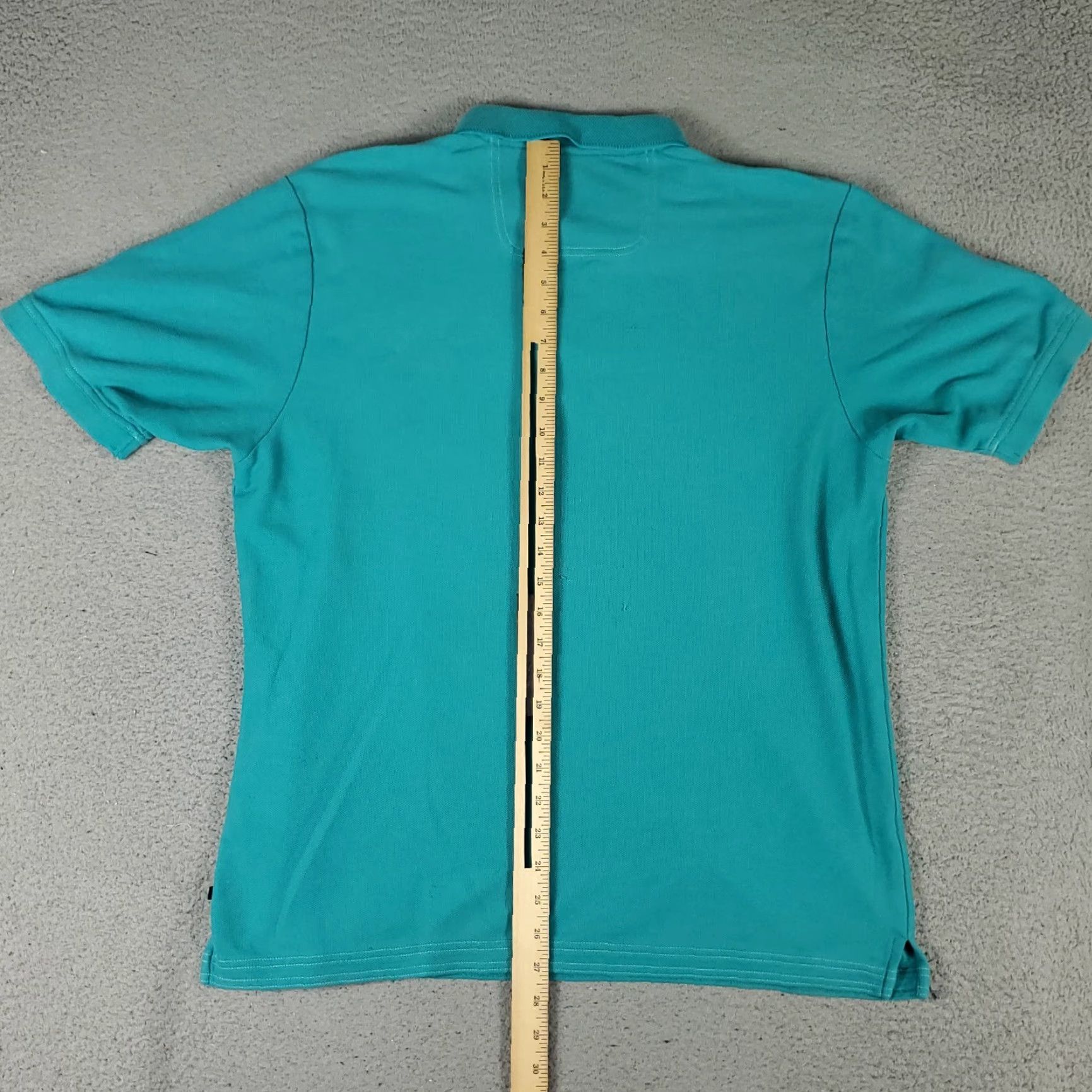 Tommy Bahama Tommy Bahama Polo Shirt Men's Large Blue Solid Casual Short Sleeve Activewear Size US L / EU 52-54 / 3 - 4 Thumbnail