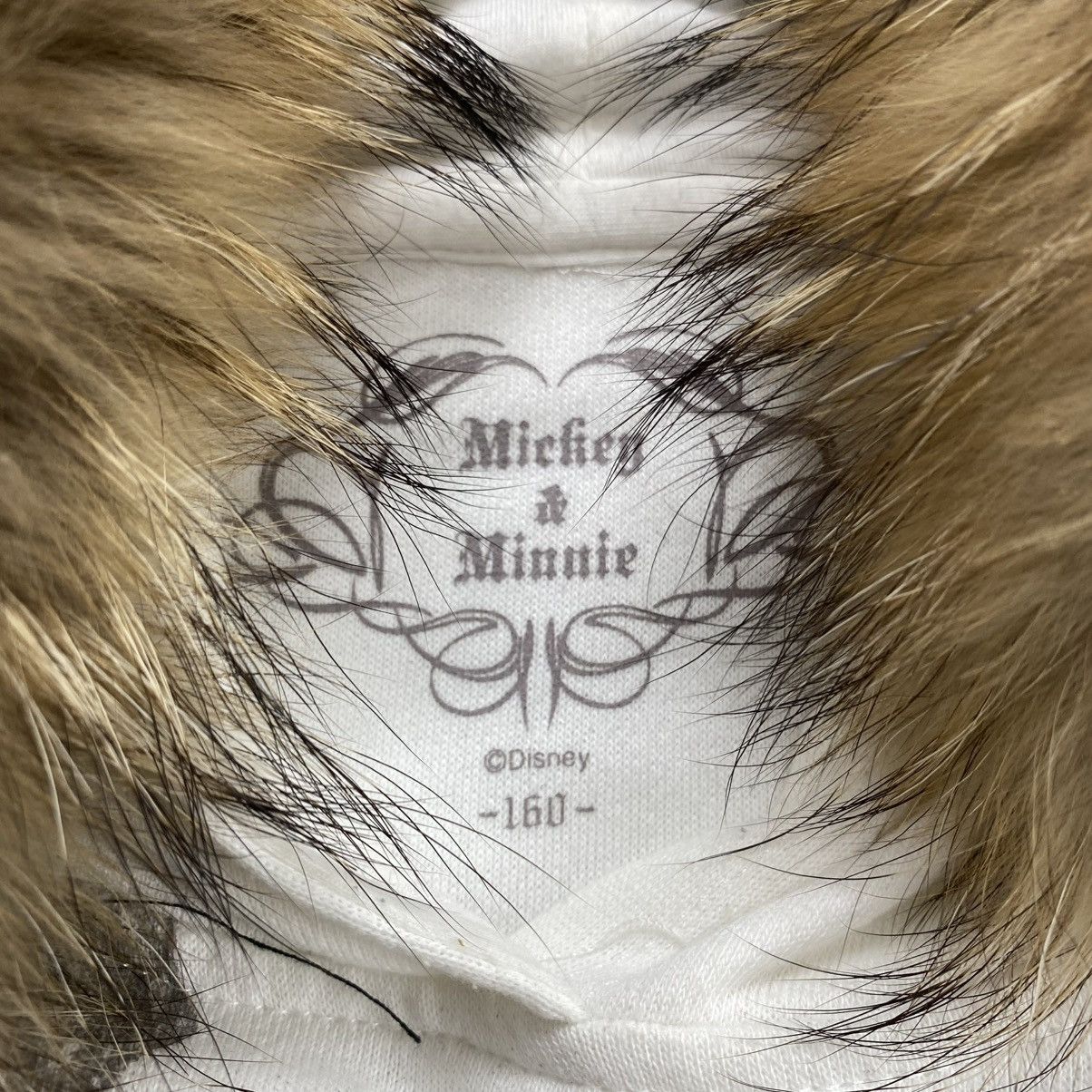 If Six Was Nine 2000s Mickey Mouse Fur Hooded Number Nine Kmrii Lgb Style Size US S / EU 44-46 / 1 - 4 Thumbnail