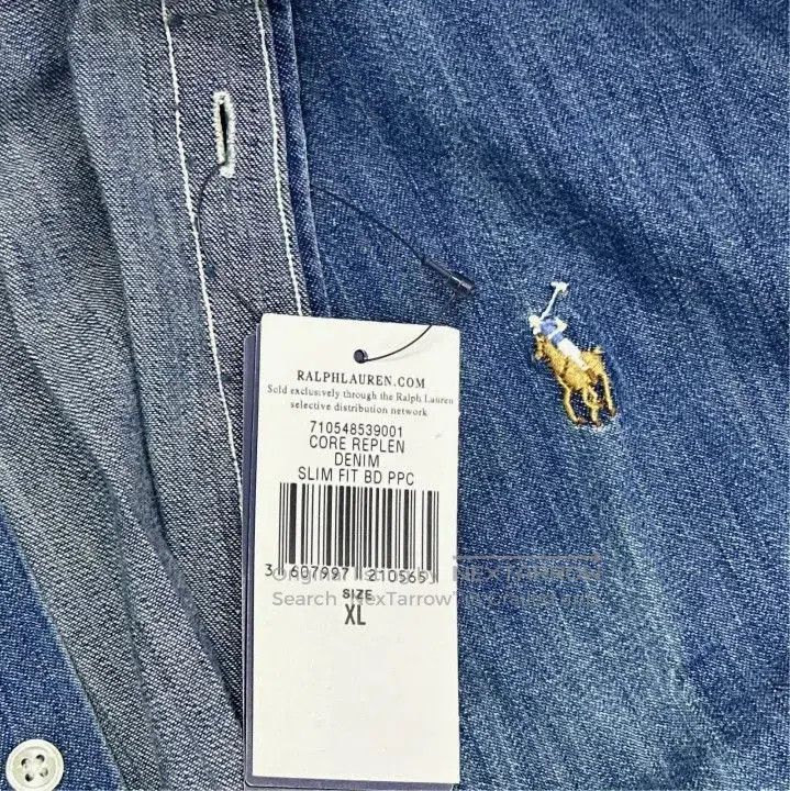 Polo Ralph Lauren Polo Ralph Lauren Logo Denim Long. Size US XL / EU 56 / 4 - 3 Thumbnail