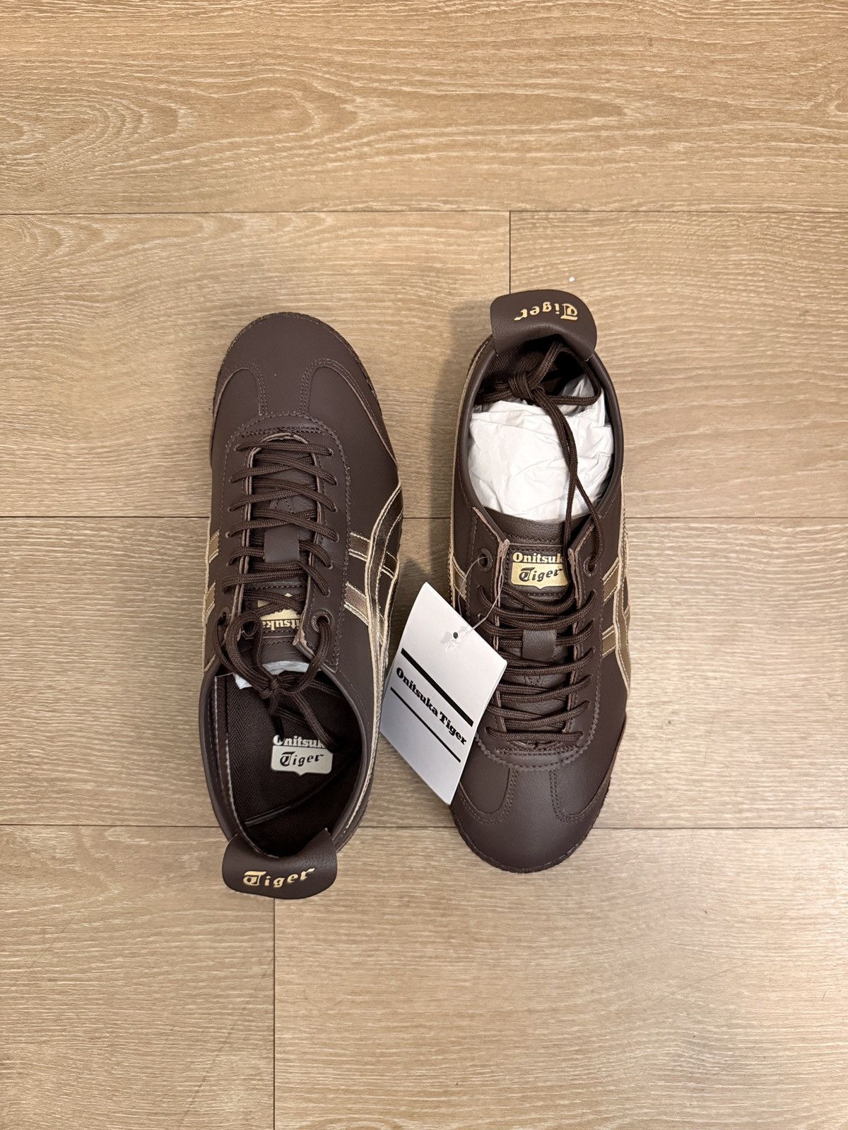 Onitsuka Tiger Onitsuka Tiger Mexico 66 SD ‘Licorice Brown Champagne’ Size US 4.5 / IT 34.5 - 1 Thumbnail