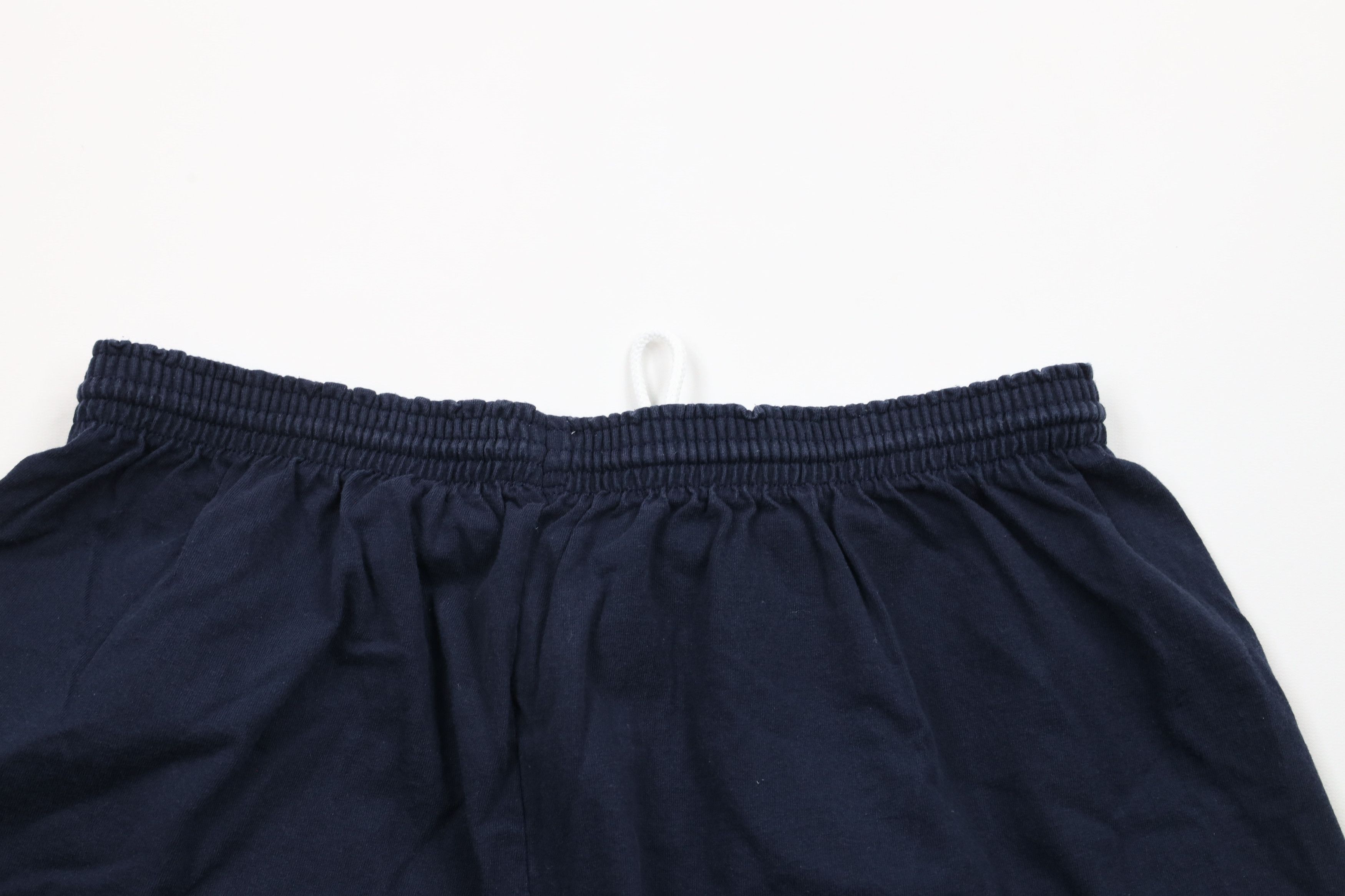 Champion × Vintage Vintage 90s Champion Logo Above Knee Shorts Blue Cotton Size US 38 / EU 54 - 8 Thumbnail