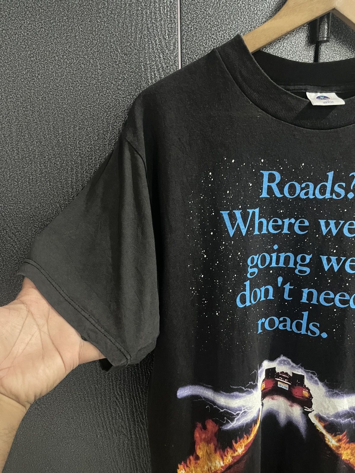 Universal Studios Vintage 90’s Back To The Future Movie Promo T-Shirt Size US L / EU 52-54 / 3 - 10 Thumbnail