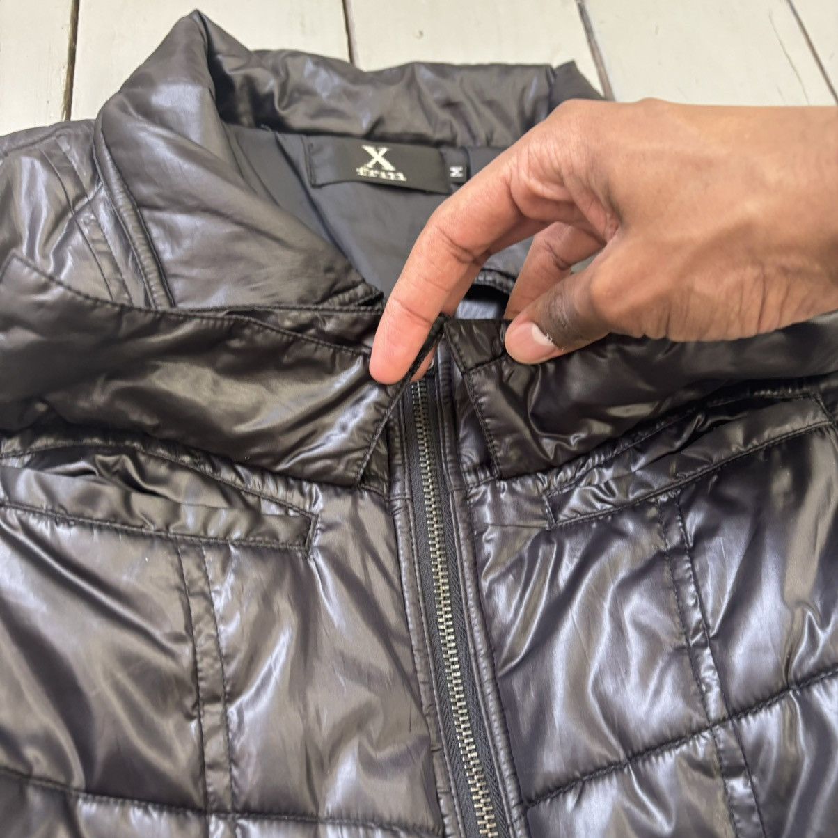 Japanese Brand Xfrm Puffer Jacket Size US M / EU 48-50 / 2 - 2 Thumbnail