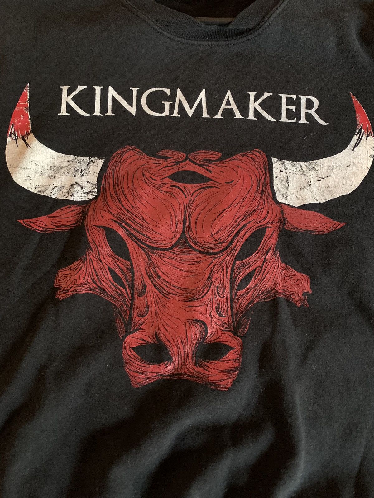 Band Tees Kingmaker black crewneck Size US S / EU 44-46 / 1 - 3 Thumbnail