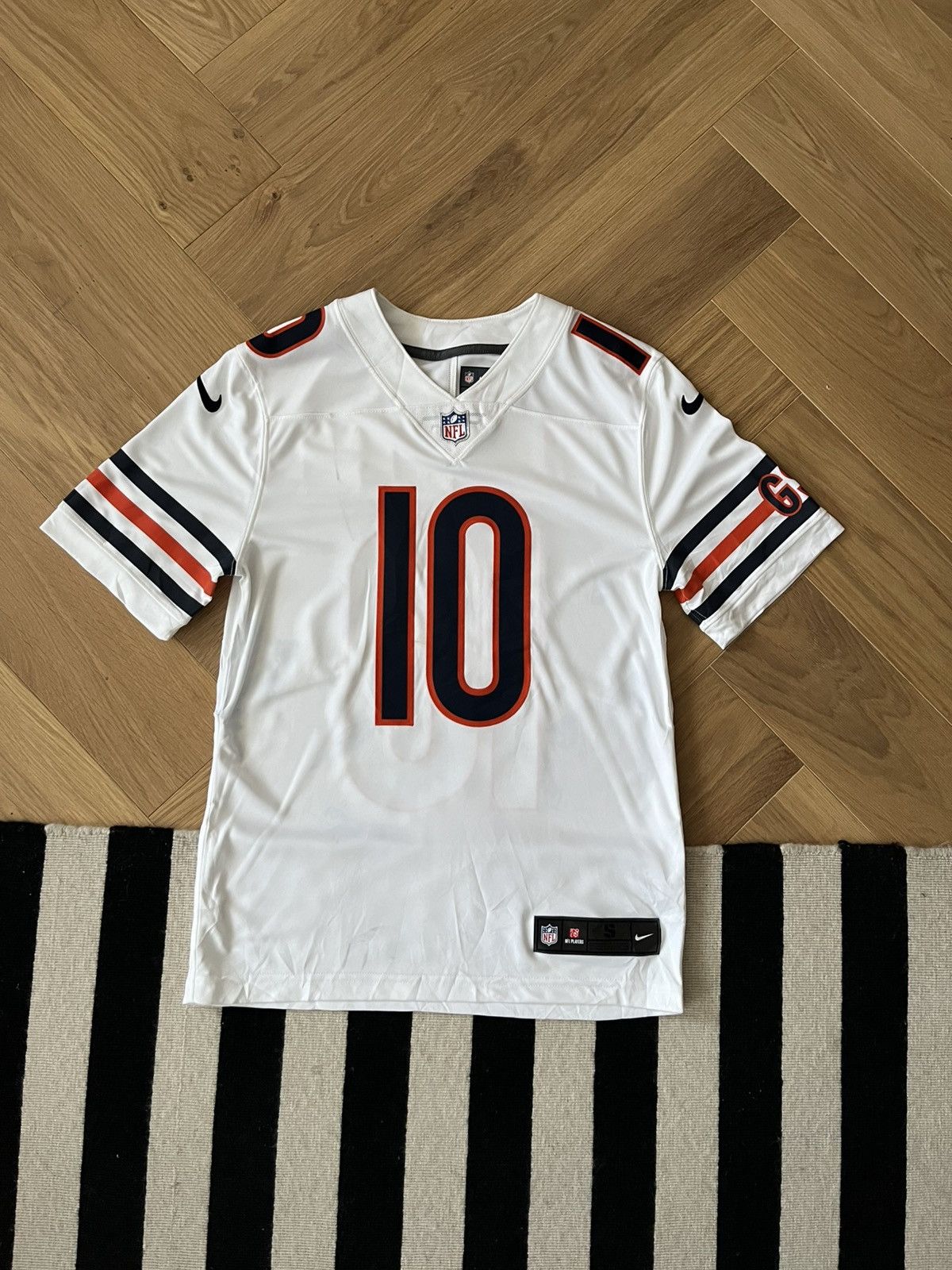 Nike Chicago Bears Mitchell Trubisky #10 Nike Game Jersey Size S Size US S / EU 44-46 / 1 - 1 Thumbnail