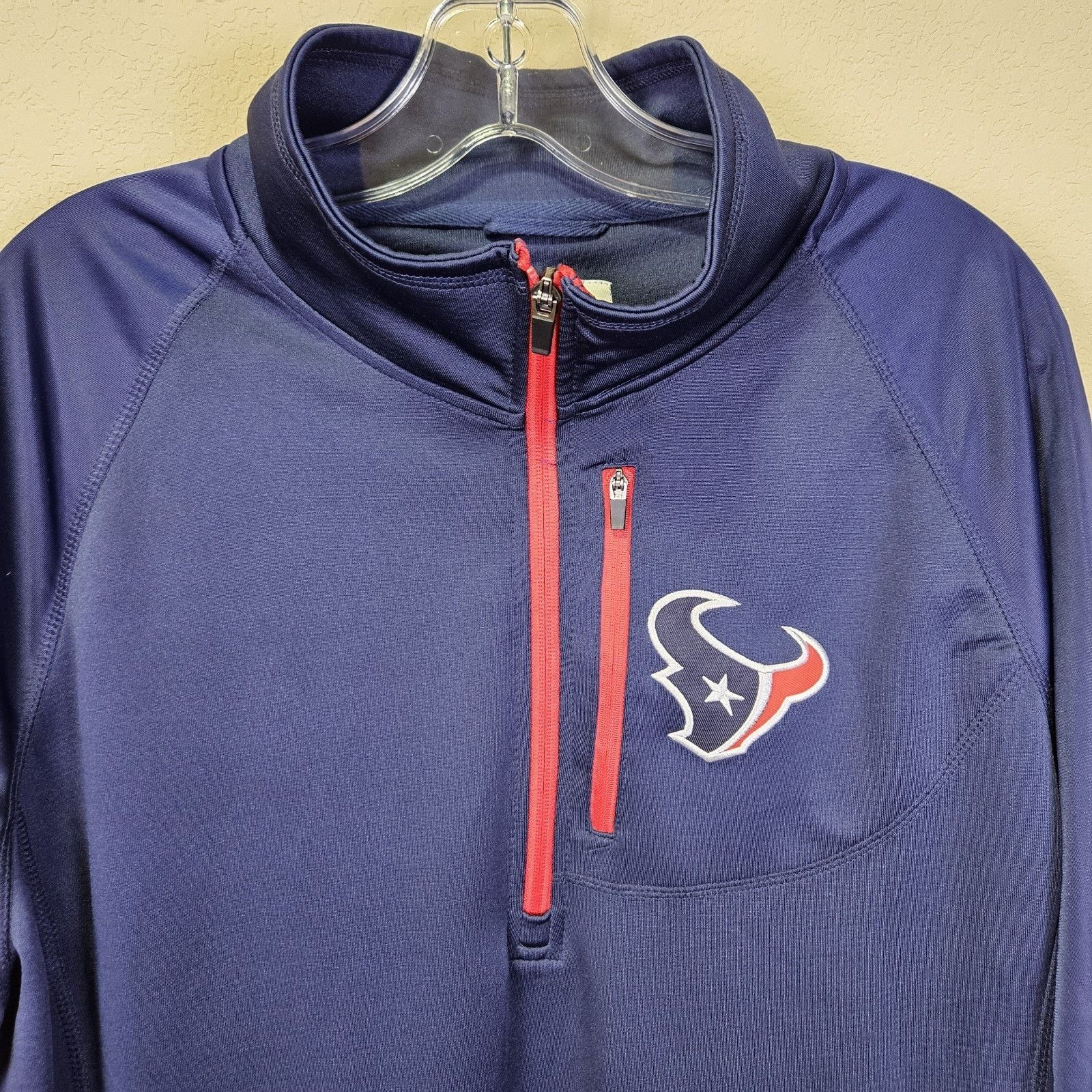 NFL NFL Houston Texans Team Apparel Track Jacket Size US L / EU 52-54 / 3 - 4 Thumbnail