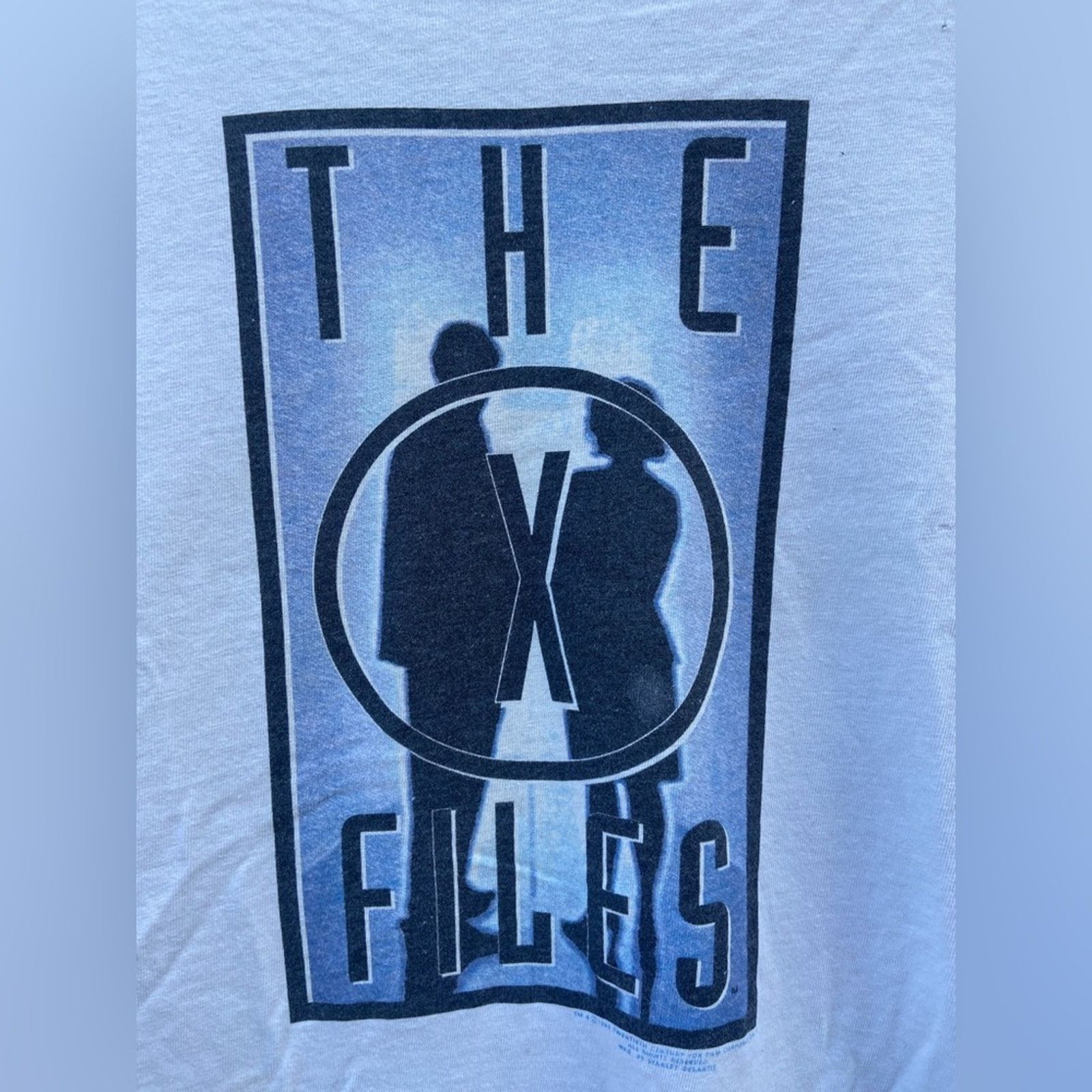 Vintage VTG X-Files T-Shirt— Very rare! Size US XL / EU 56 / 4 - 2 Thumbnail
