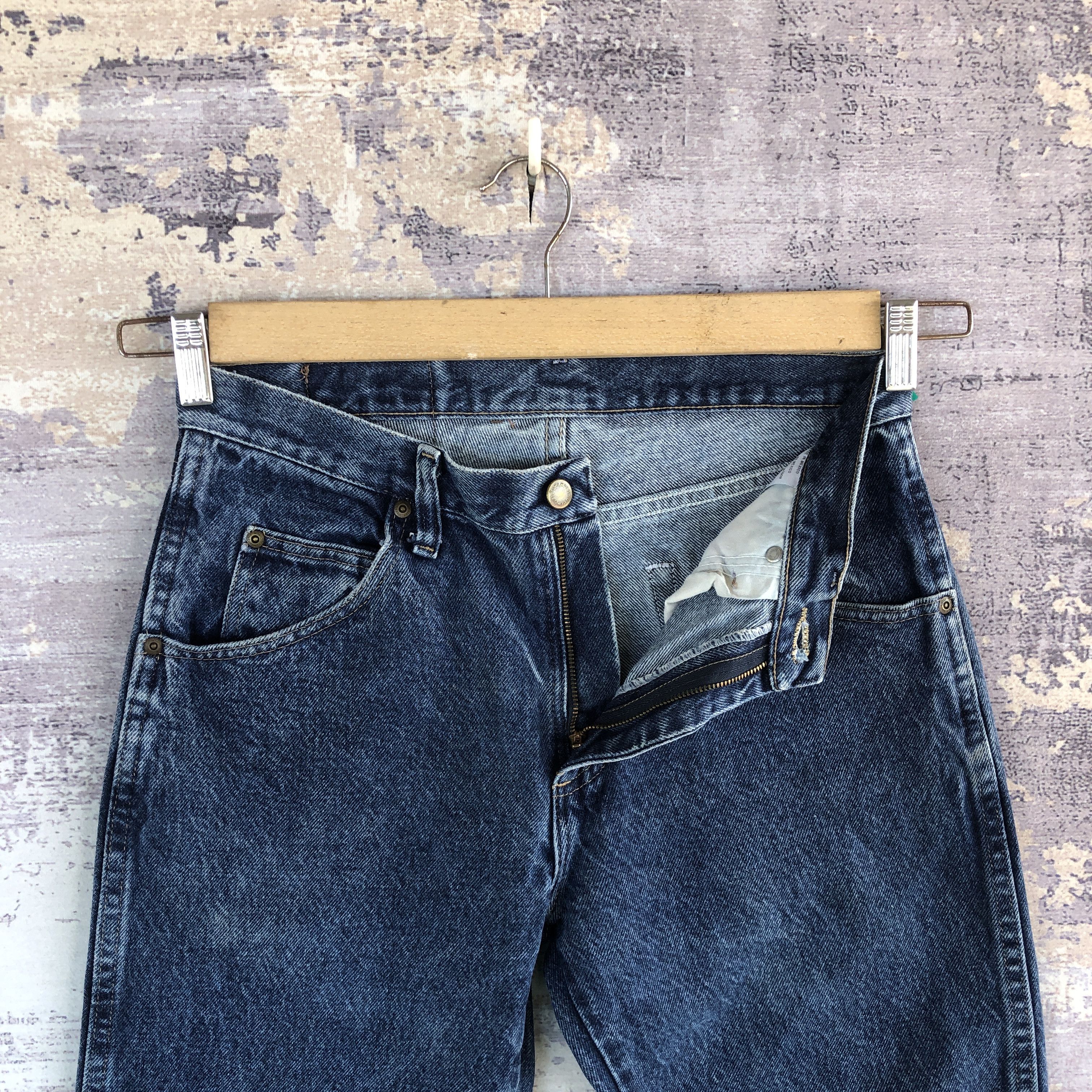 Vintage Vintage Y2K Wrangler Faded Jeans Wrangler Stonewash Denim Size 28" / US 6 / IT 42 - 6 Thumbnail
