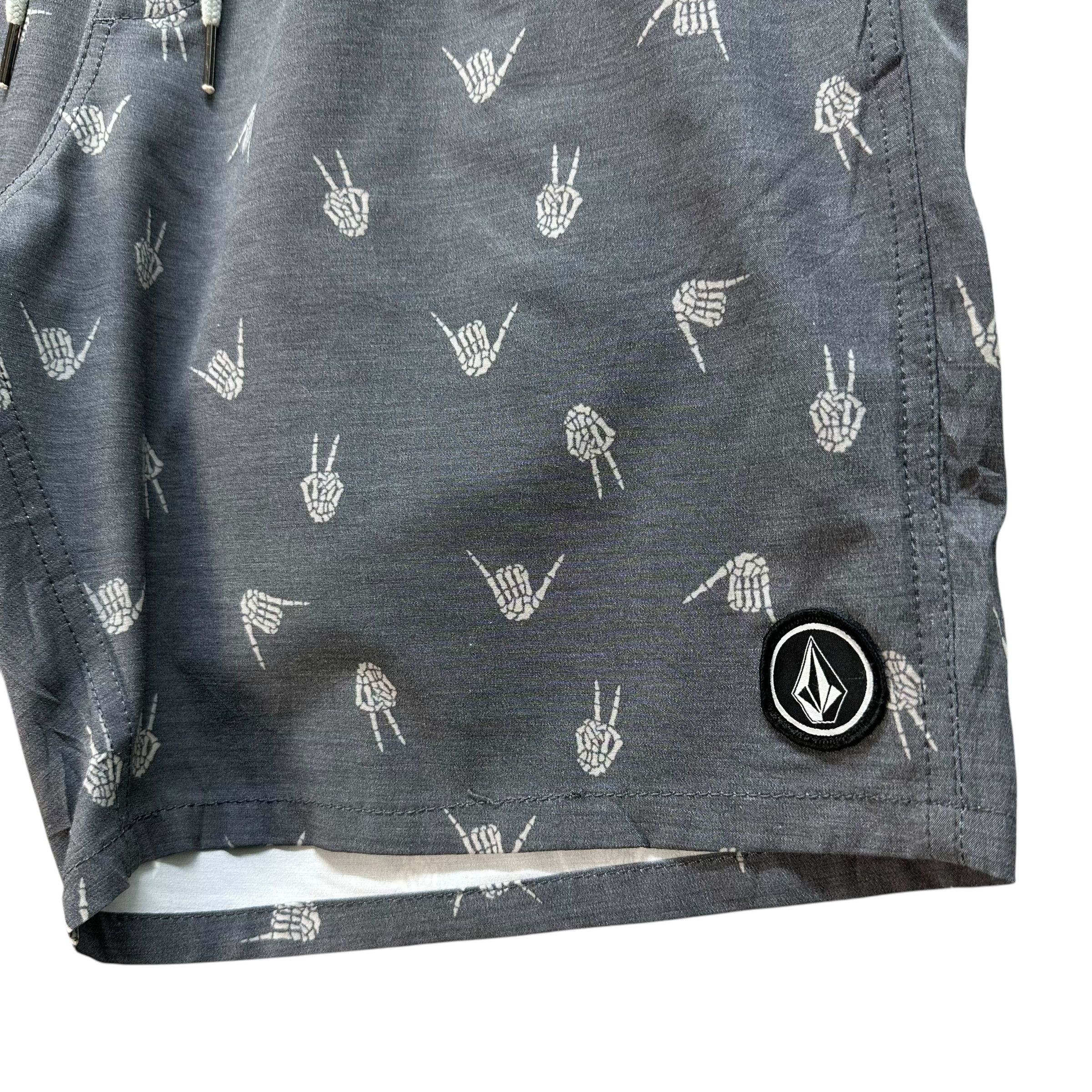 Volcom VOLCOM All Over Small Logo Short Pant #A77-1881 Size US 34 / EU 50 - 3 Thumbnail