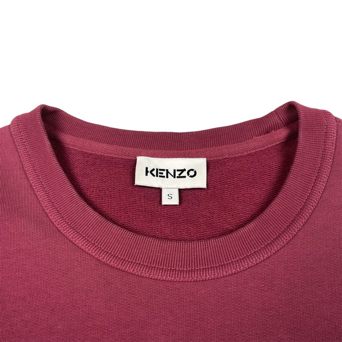 Kenzo Kenzo Velvet Tigerhead Embroidered Sweatshirt Size US S / EU 44-46 / 1 - 4 Thumbnail