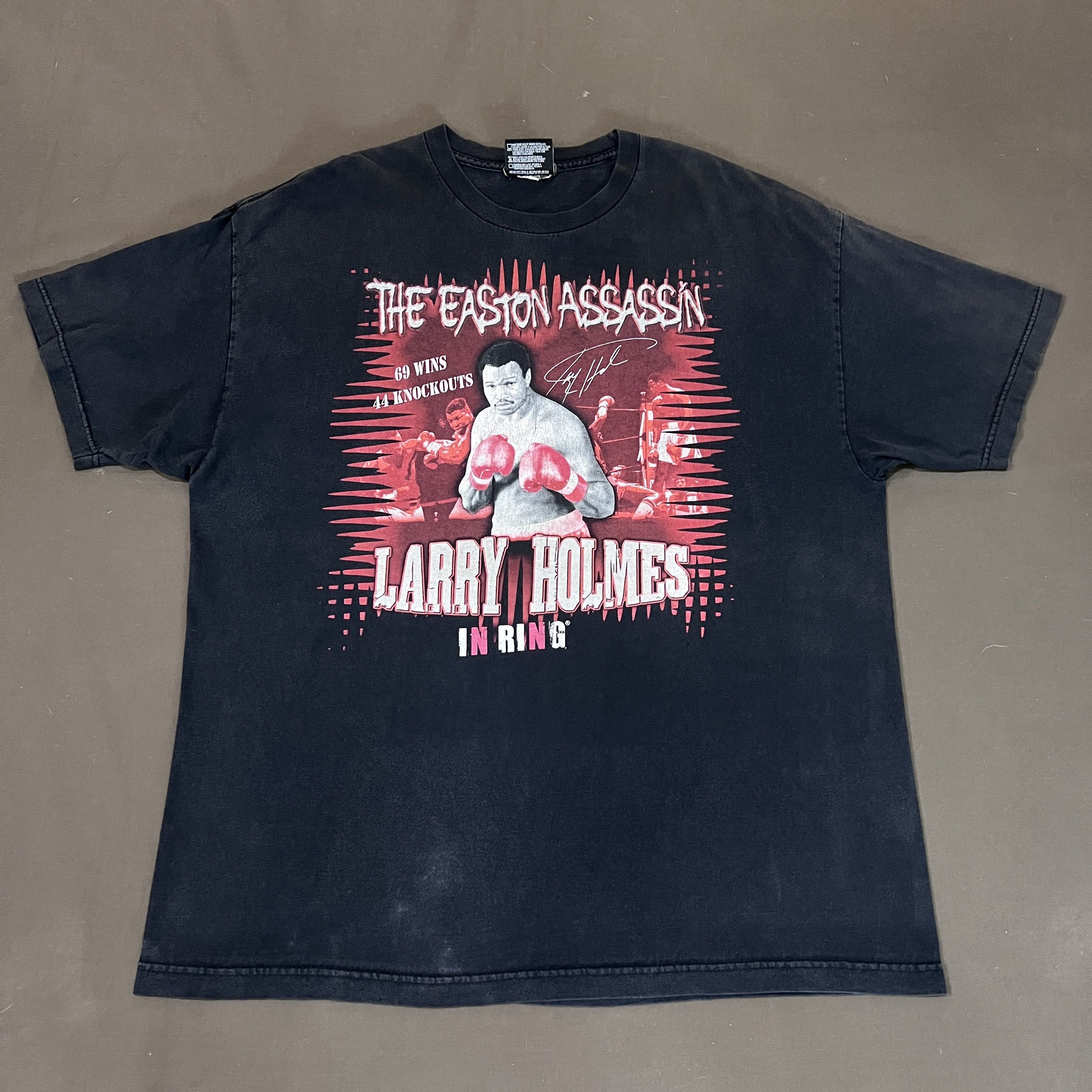 Rap Tees × Vintage Vintage Y2K Larry Holmes The Easton Assassin Tee 2XL Boxing Size US XXL / EU 58 / 5 - 4 Thumbnail