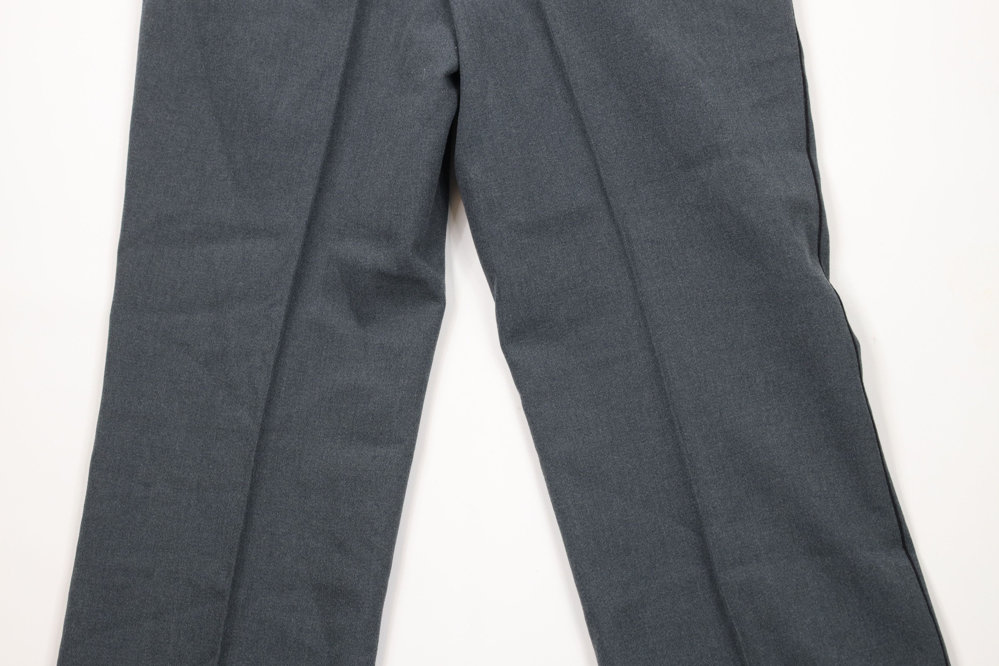 Vintage Vintage 90s Military Wool Button Fly Wide Leg Pants Green Size US 34 / EU 50 - 11 Thumbnail