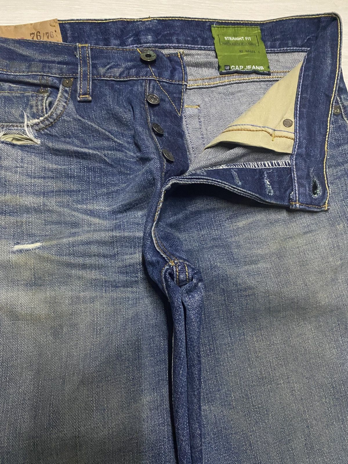 Japanese Brand Vintage Gap California USA Ghost Rider Loose Jeans Size US 31 - 7 Thumbnail