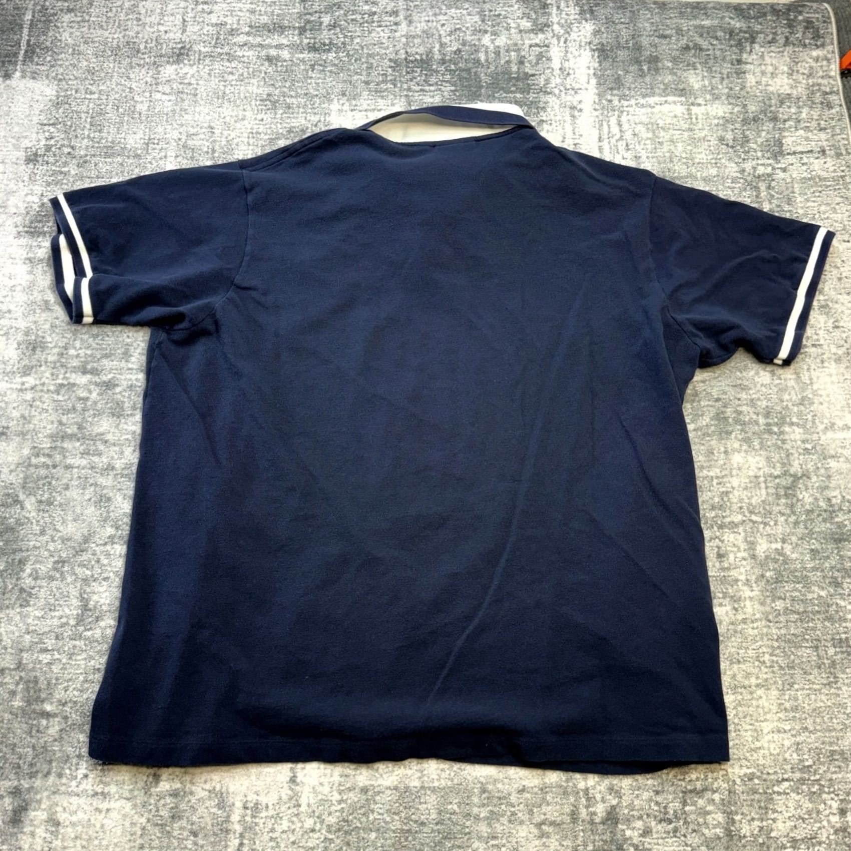Lacoste Lacoste Polo Shirt Mens 4XLT Navy Blue Pique Knit Cotton Logo Preppy Shirt Men 4XLT Navy Blue Polo Lacoste Size US XXL / EU 58 / 5 - 6 Thumbnail