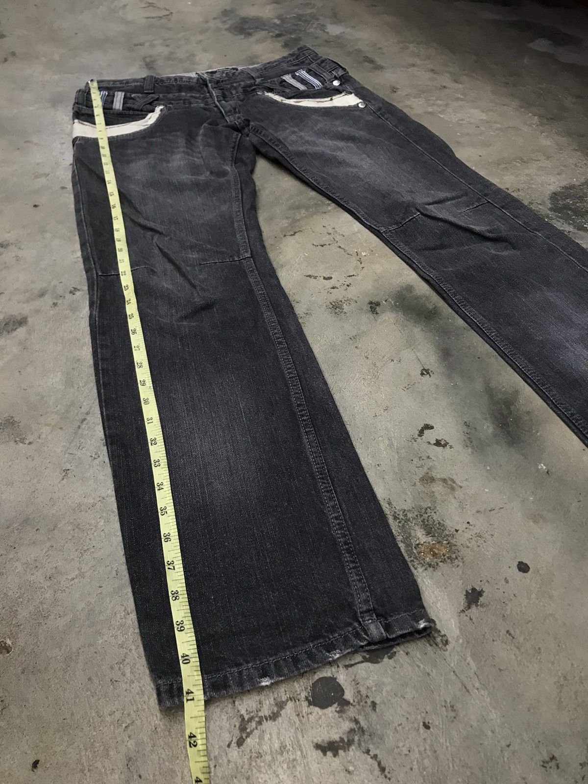 Japanese Brand undefined japanese double waist pant dominate ifsx lgb Size US 31 - 10 Thumbnail