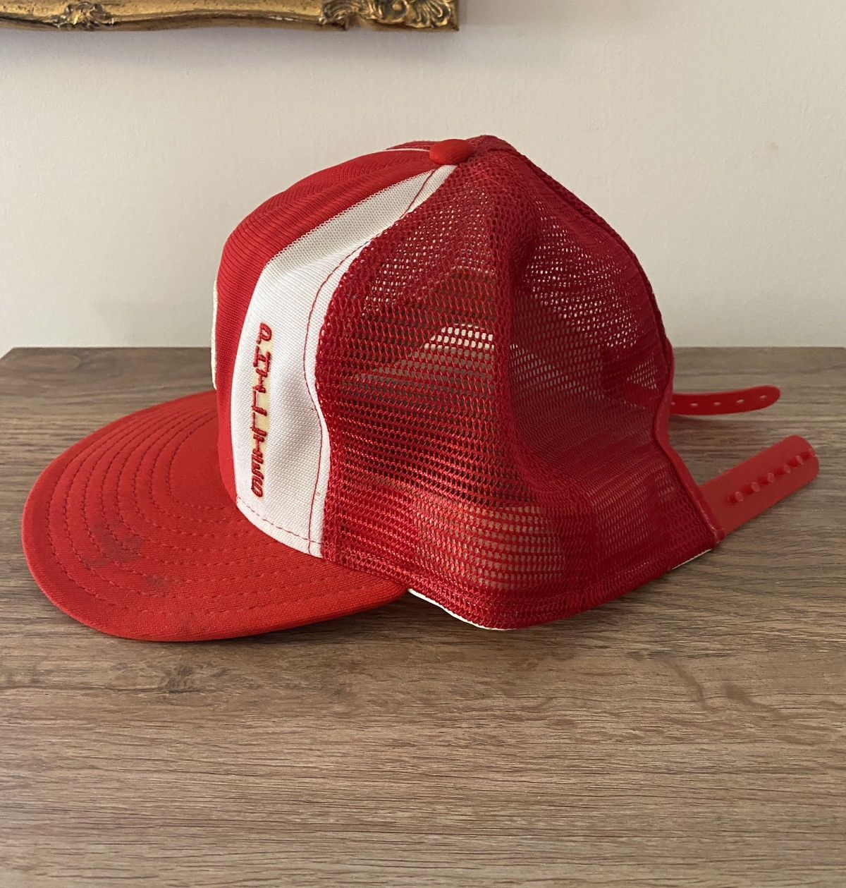 MLB Vintage 80’s Philadelphia Phillies Trucker Hat Snap Back Cap Size ONE SIZE - 9 Thumbnail