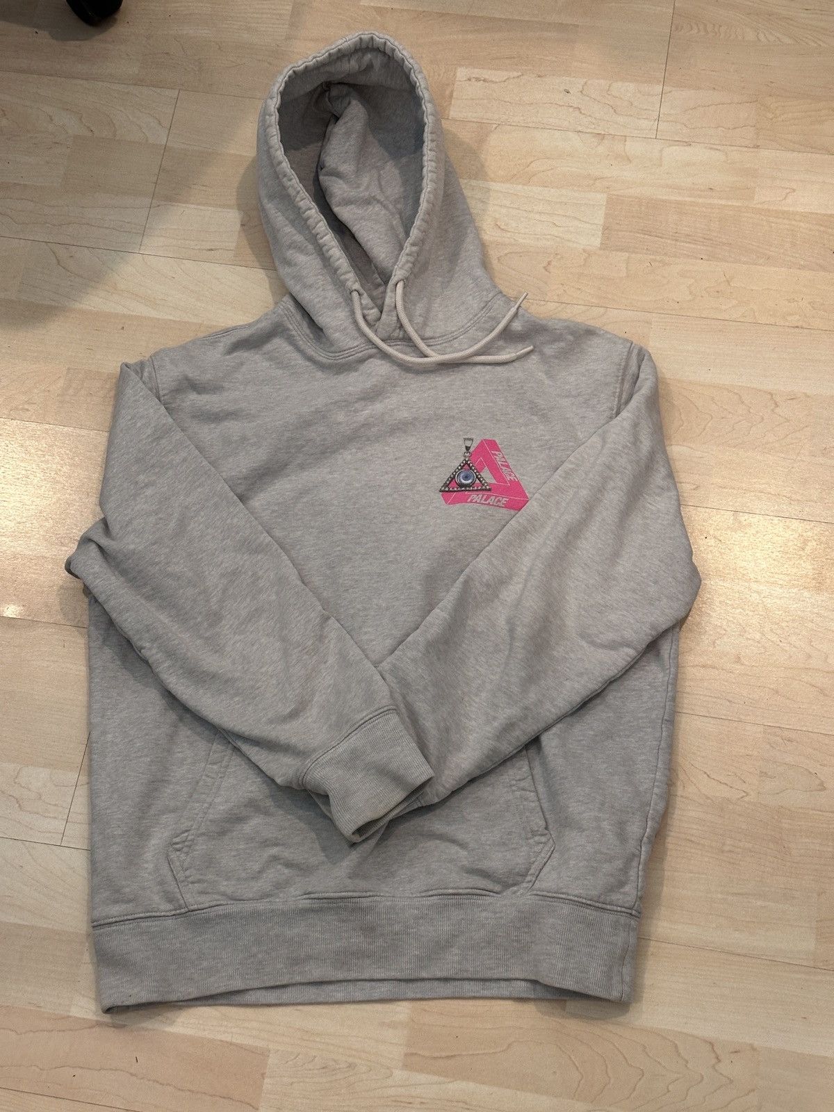 【Palace】 Palace x Porter Tri-Ferg Hoodie Gray Palace Porter Pull Over Hoodie – supergl0rious