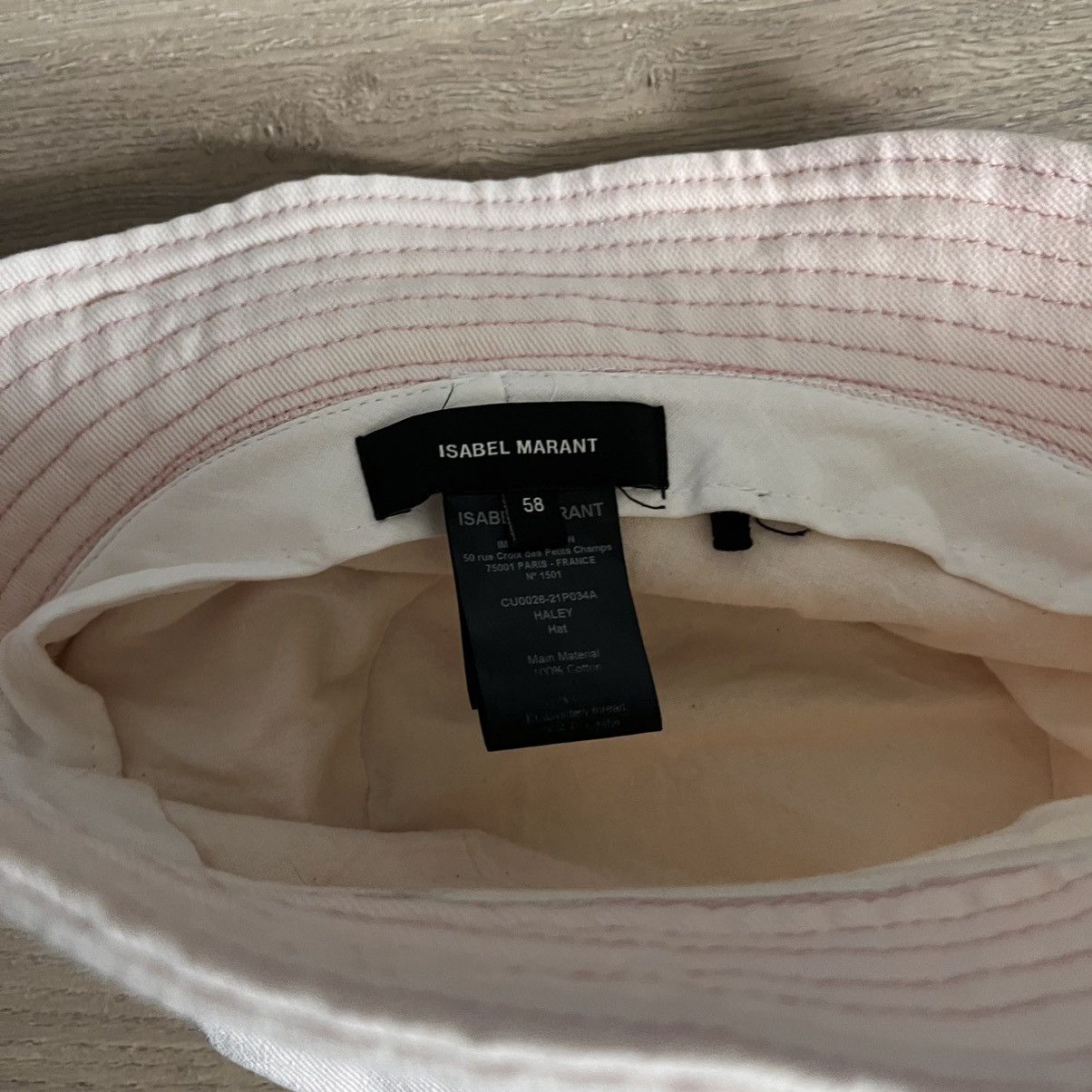 Isabel Marant Isabel Marant Haley Bucket Hat Size ONE SIZE - 3 Thumbnail