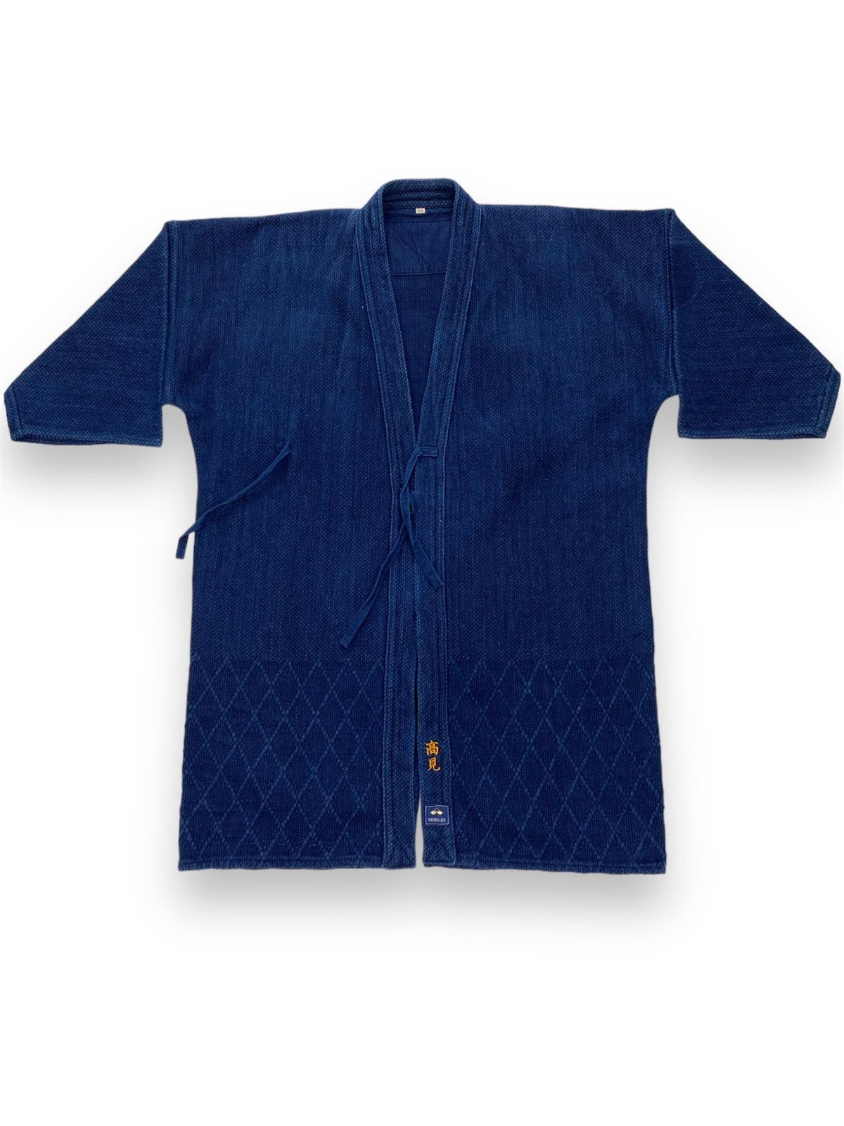 Japanese Brand × Vintage Japanese Indigo Sashiko Kimono Size US S / EU 44-46 / 1 - 1 Thumbnail