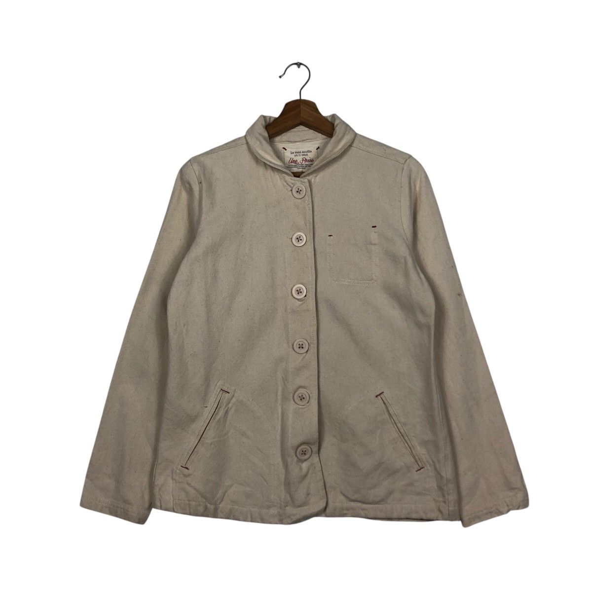 Japanese Brand 📌Vintage Deck Chore Jacket Le Vent Souffle Size US M / EU 48-50 / 2 - 2 Thumbnail