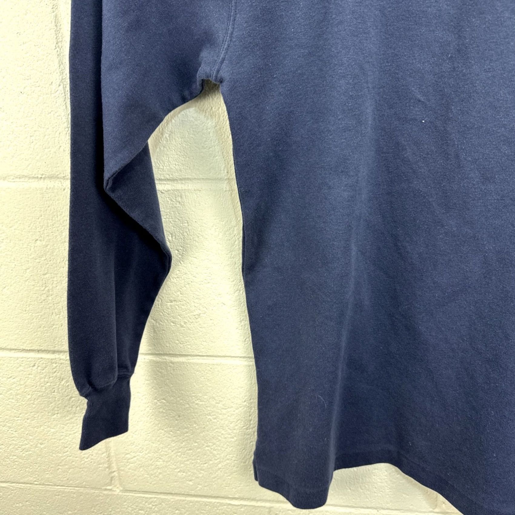 Polo Ralph Lauren VINTAGE Polo Ralph Lauren Blue Cotton Turtleneck Shirt Men’s Large Polo Pony 90s USA Regular Long Sleeve Chest 21 Shoulder 28 Size US L / EU 52-54 / 3 - 7 Thumbnail