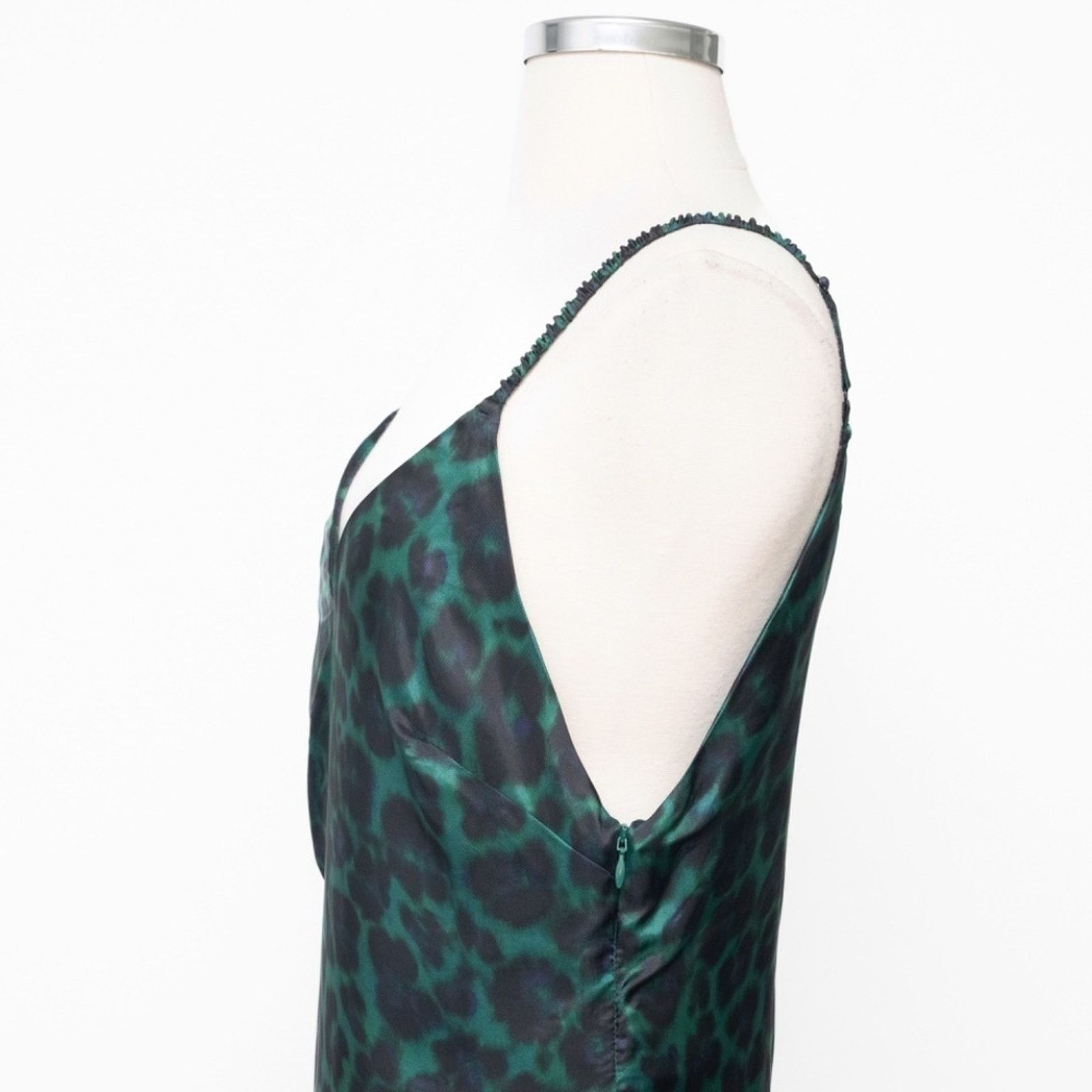 Sandro Sandro. Amazonie Leopard Print Slipdress. Size S / US 4 / IT 40 - 15 Thumbnail