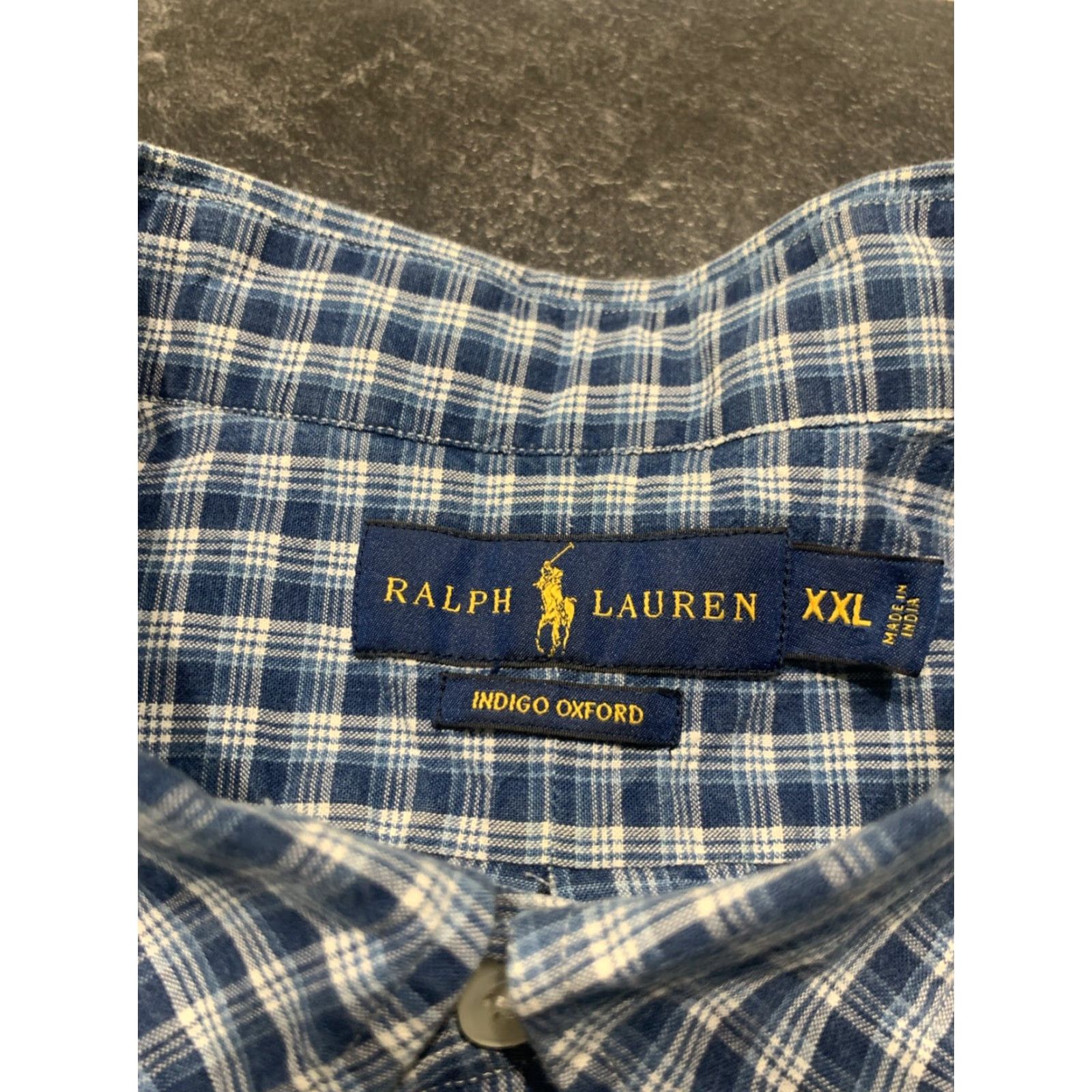 Polo Ralph Lauren Polo Ralph Lauren Vintage Button-Up Shirt Blue Plaid Short Sleeve Men's 2XL Size US XXL / EU 58 / 5 - 5 Thumbnail