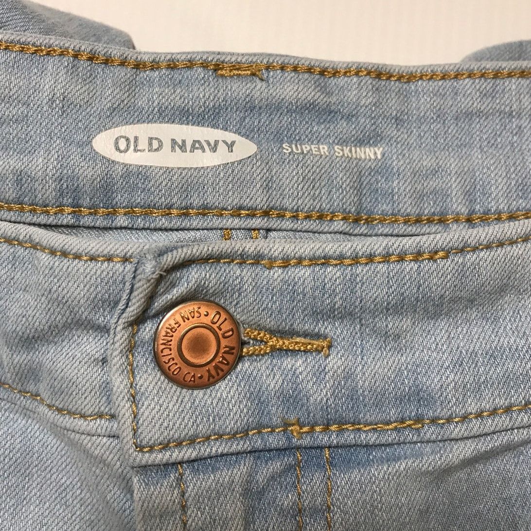 Old Navy Old Navy Super Skinny Denim Jeans 16 Long Size 38" / US 16 / IT 52 - 3 Thumbnail