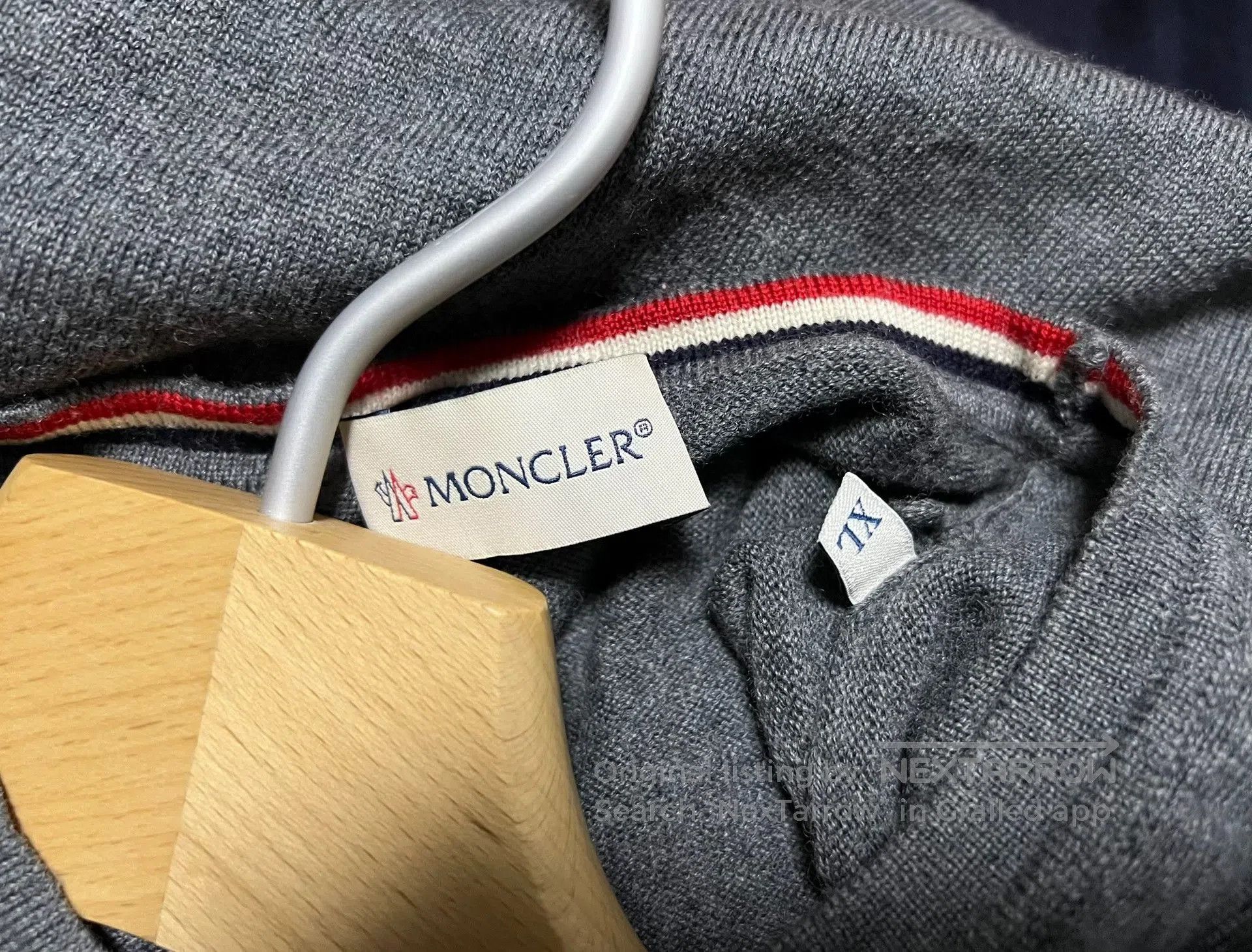 Other Moncler Men's Knit Crewneck Sweater. Size US XL / EU 56 / 4 - 5 Thumbnail