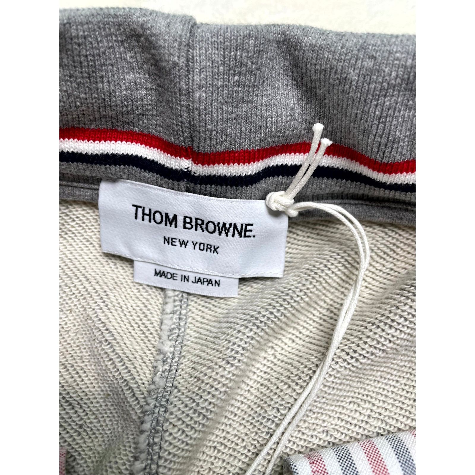 Thom Browne Thom Browne Stripe Sweat Grey & White Shorts Size US 30 / EU 46 - 3 Thumbnail