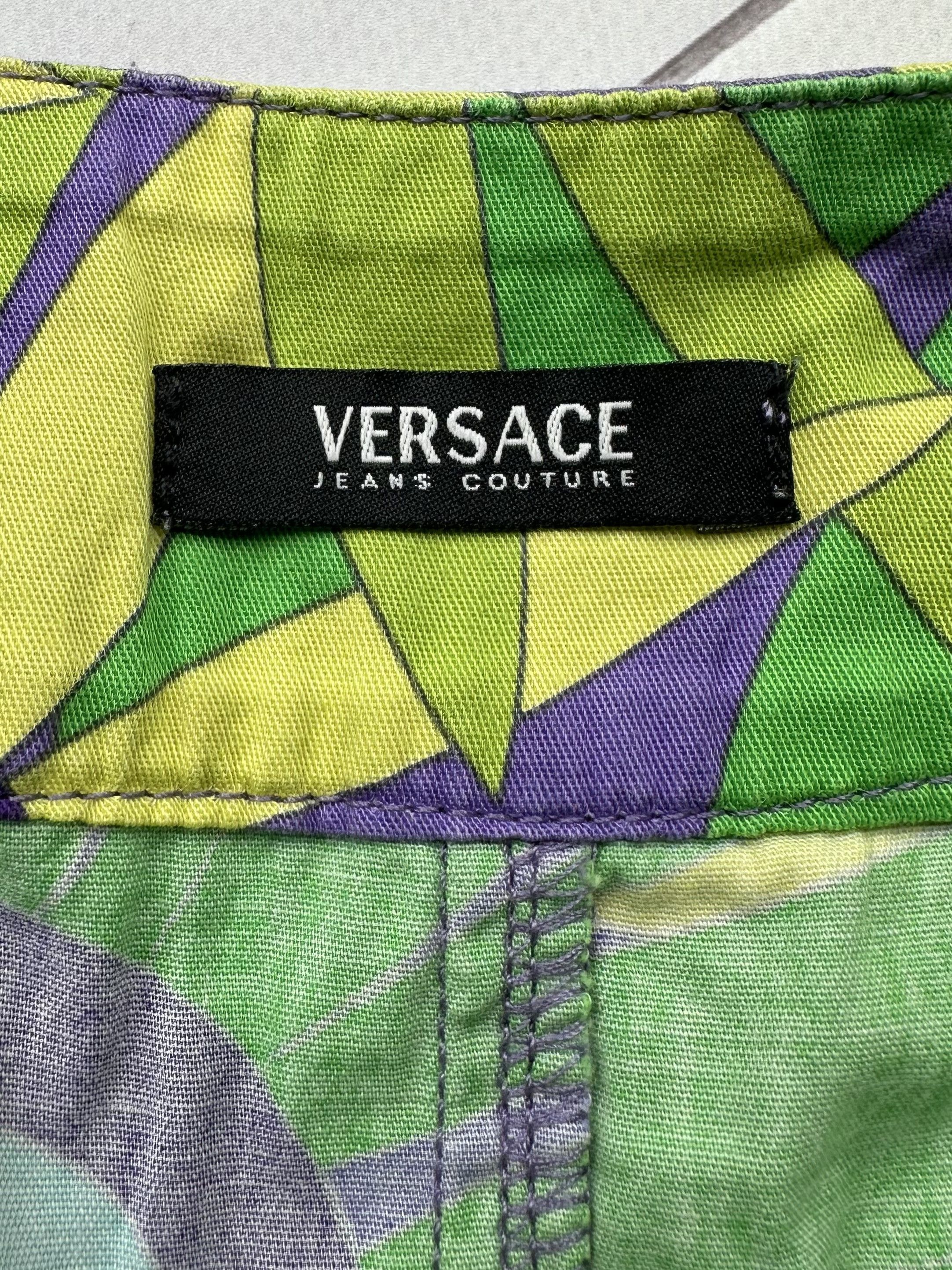 Versace Versace Jeans Couture Vintage Archive Skirt (B263) Size 26" / US 2 / IT 38 - 5 Thumbnail