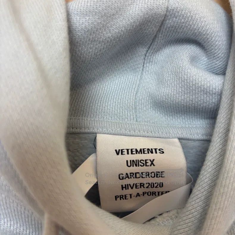 Vetements Vetements Chest Label Print Sweatshirt Size US S / EU 44-46 / 1 - 4 Thumbnail