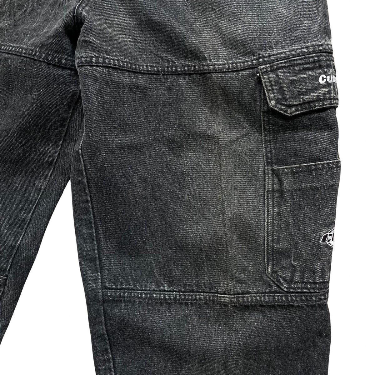 Designer × Vintage Vintage 90s Culture Cargo Jeans Baggy Size 38x32 Size US 38 / EU 54 - 4 Thumbnail