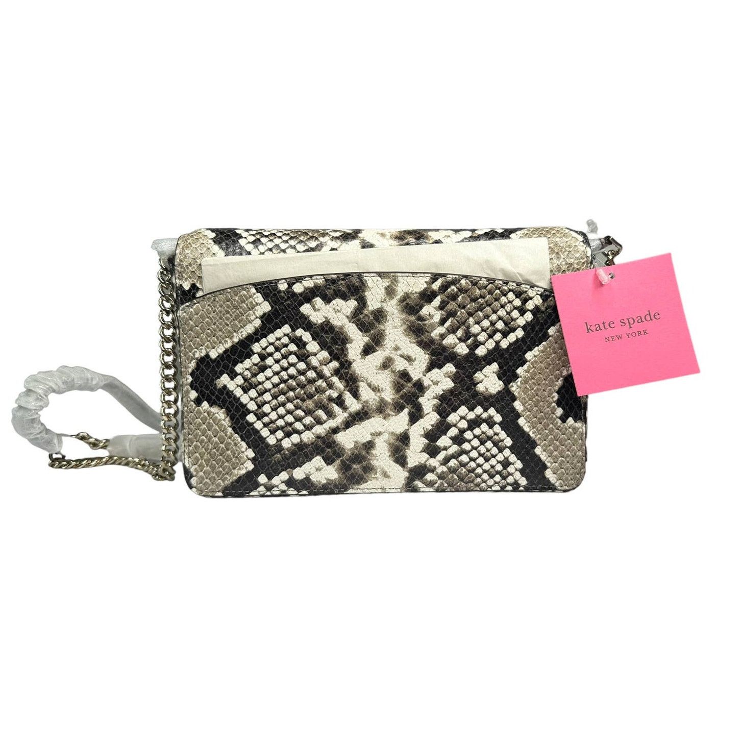 Kate Spade Kate Spade python-embossed chain wallet Clutch Crossbody Size ONE SIZE - 2 Thumbnail