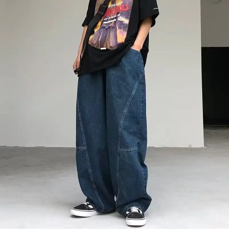 Japanese Brand Straight Denim Pants Size US 32 / EU 48 - 1 Thumbnail