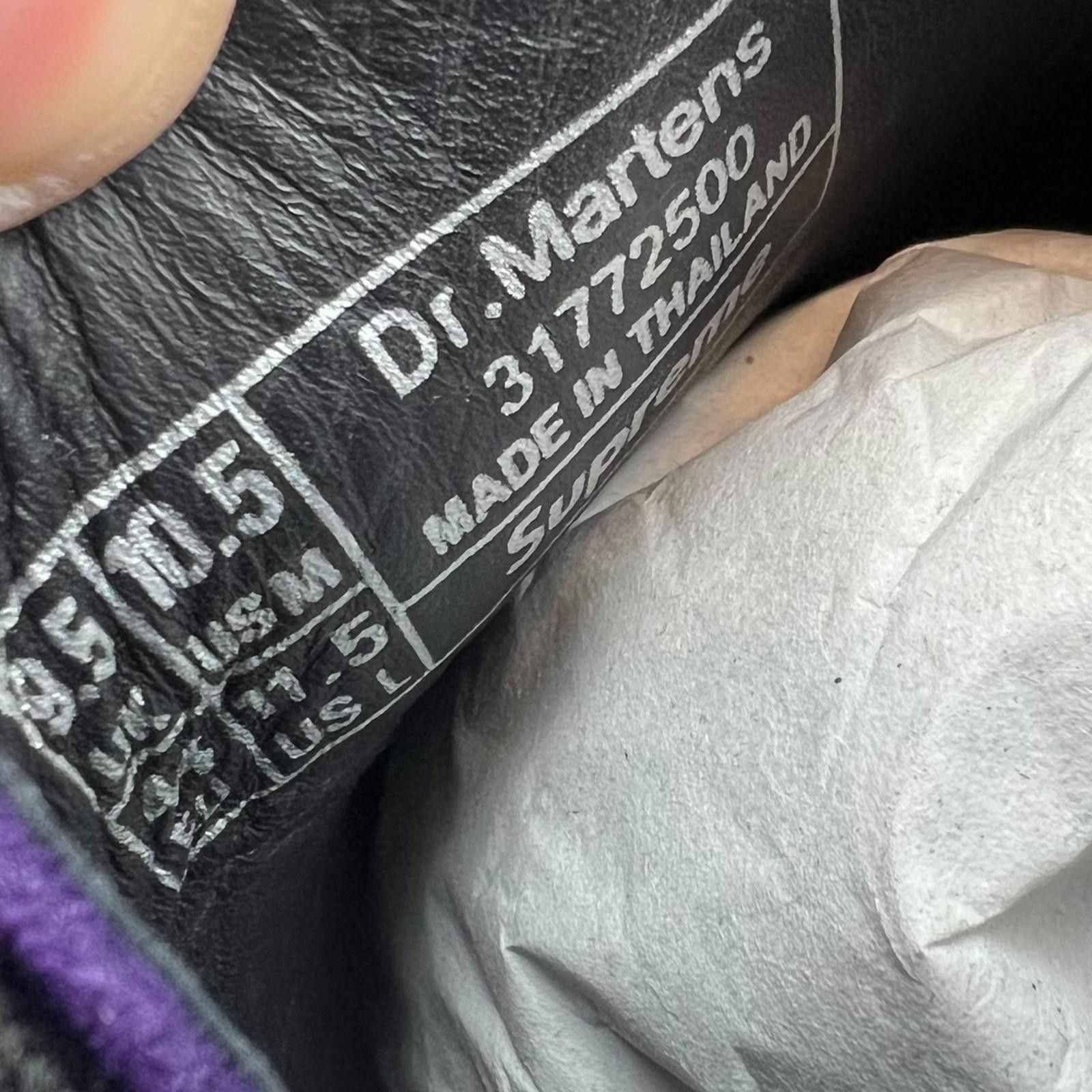 Supreme Supreme x Dr. Martens Ramsey Creepers Purple Size US 10.5 / EU 43-44 - 7 Thumbnail